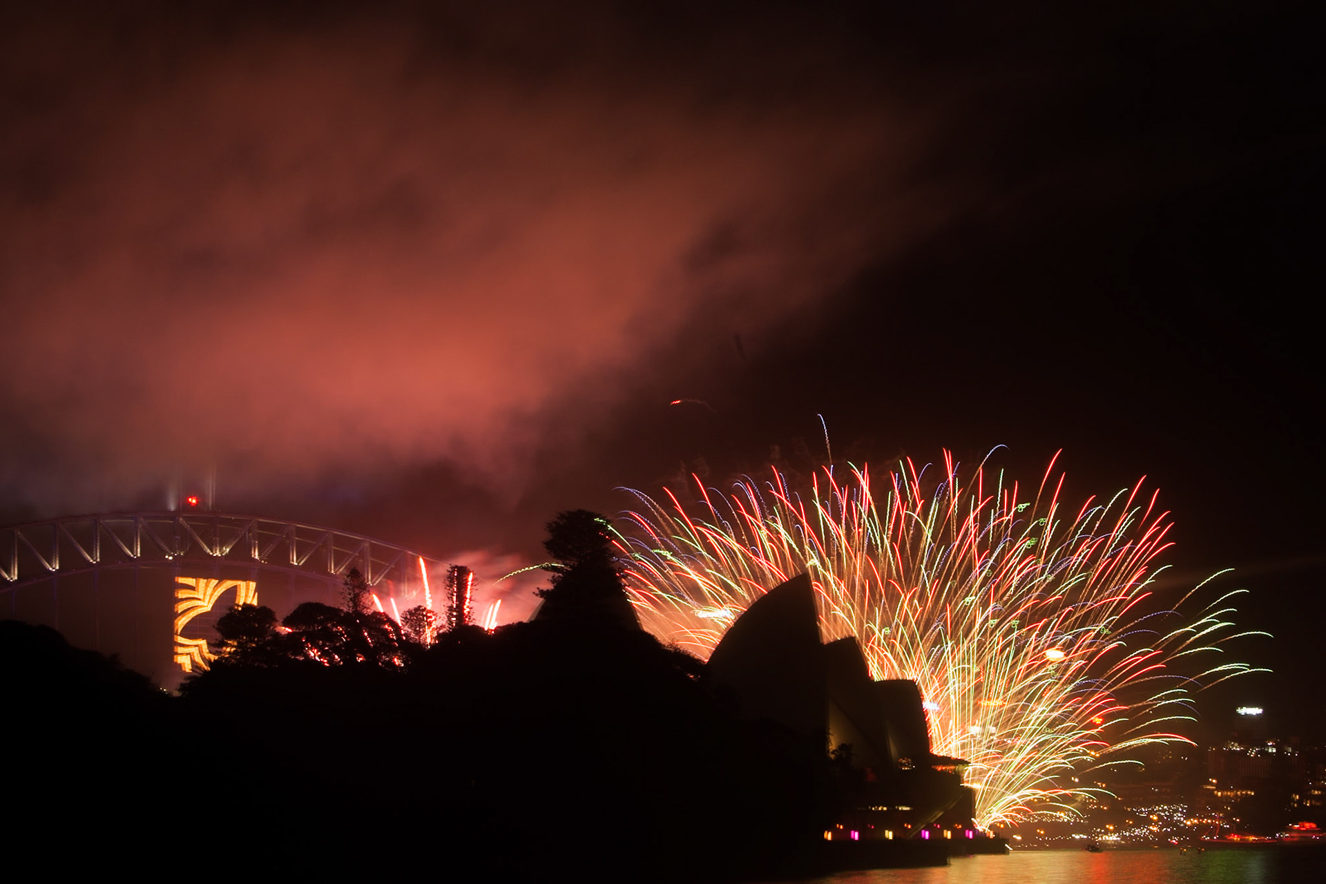 Fireworks, New Year's eve 2012, Sydney