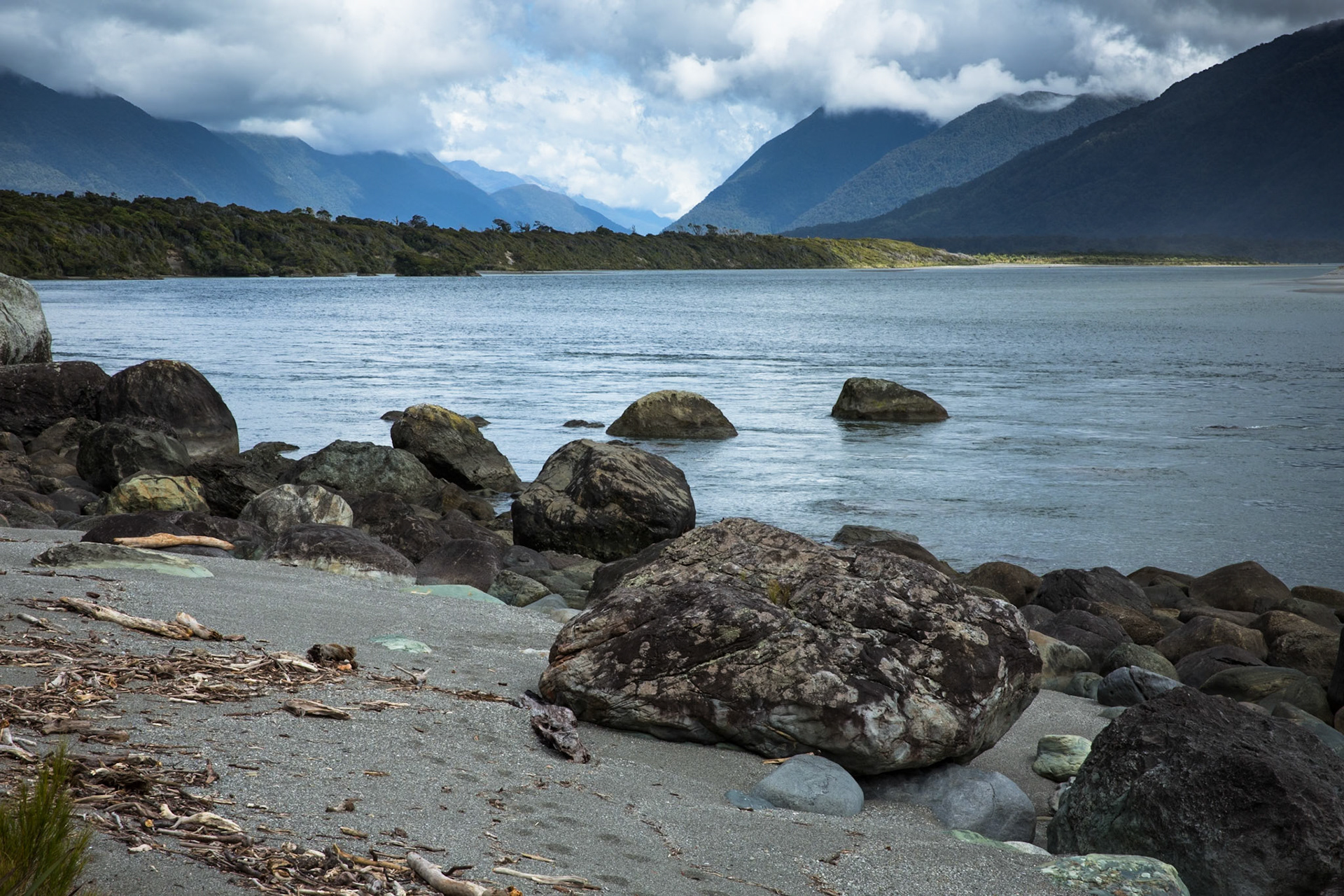 Longreef, Hollyford Track, Pyke Lodge to Martin's Bay, New Zealand