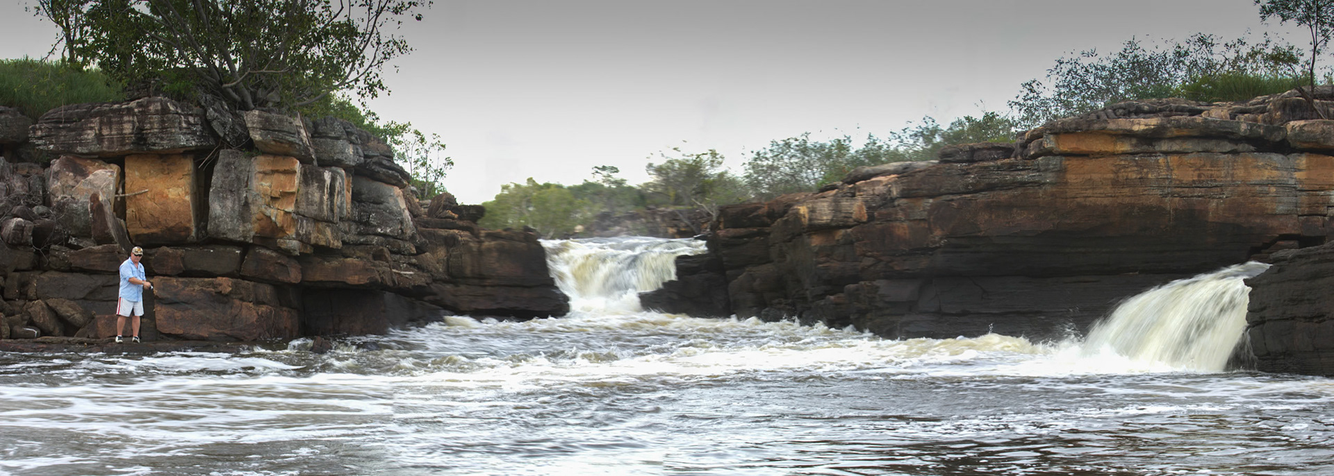 Fishing. Mount Borradale, Arnhemland, Northern Territory
