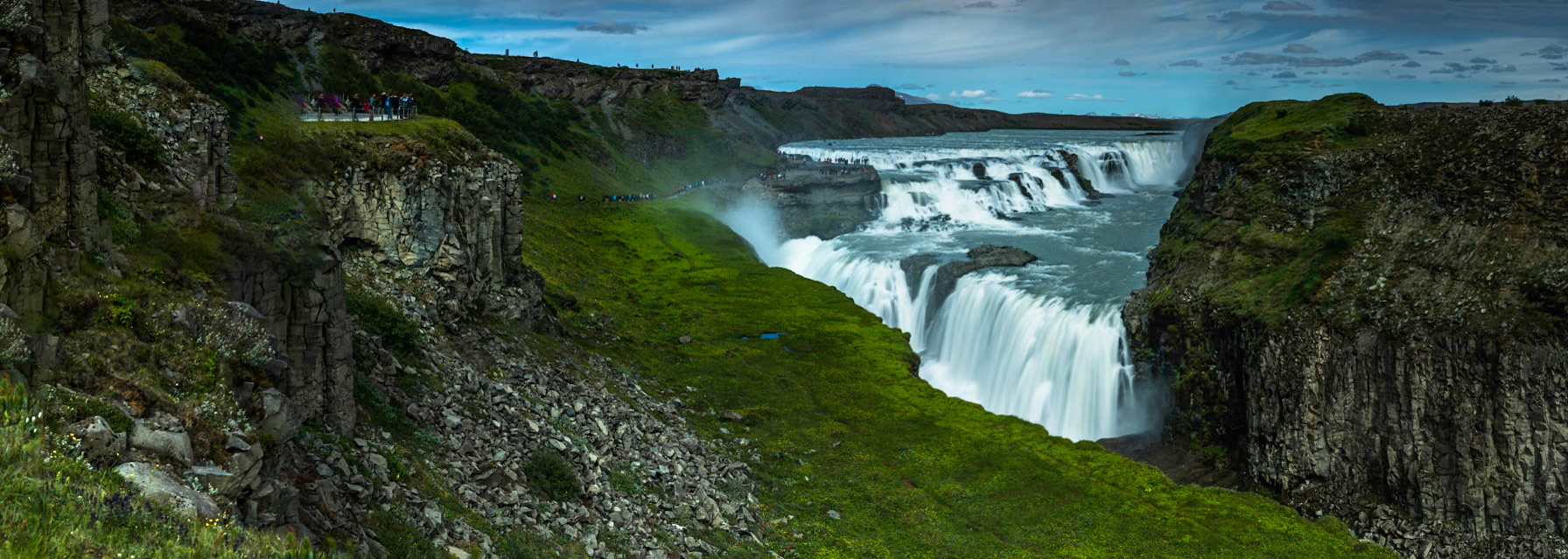 Gullfoss waterfalls, southern Iceland