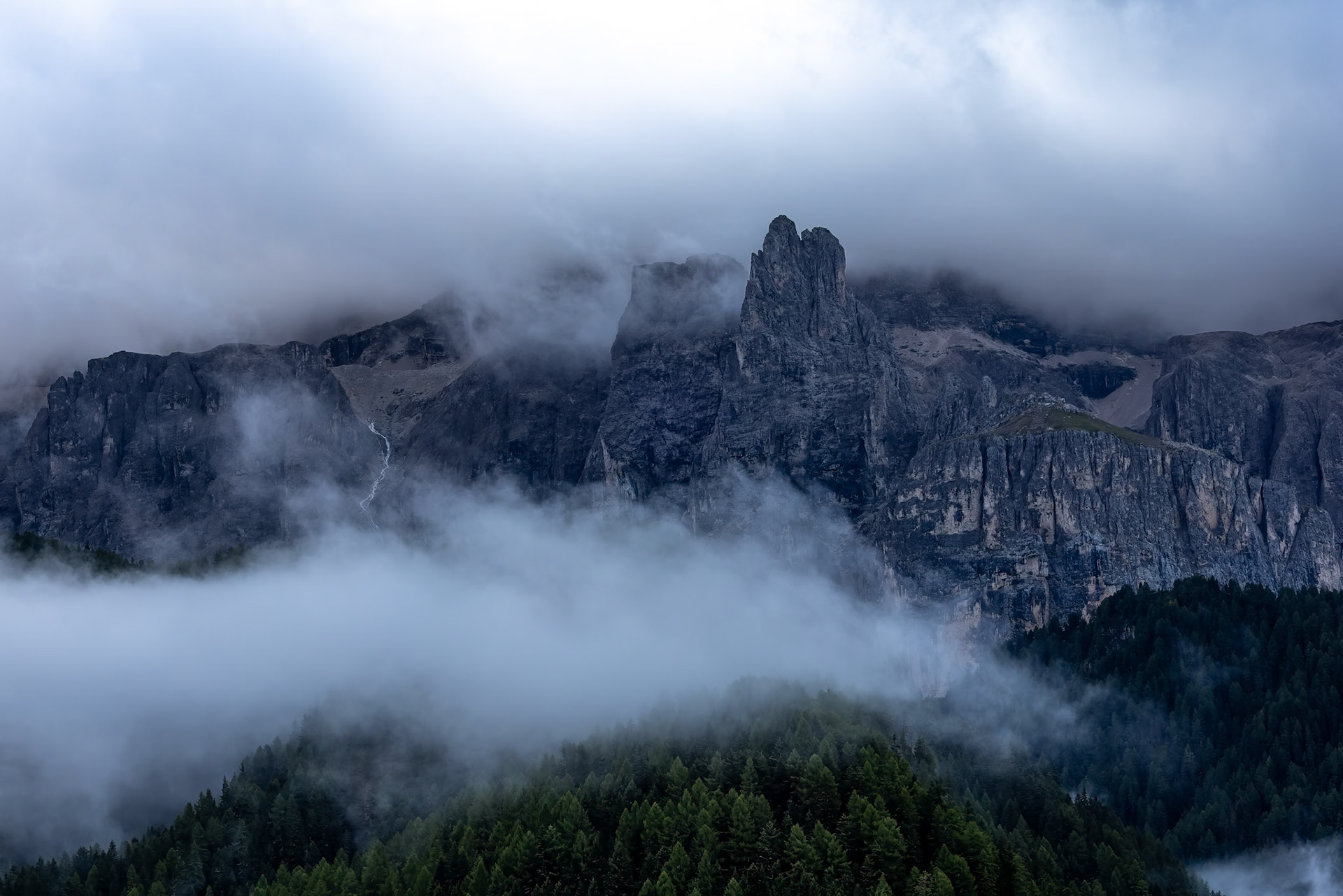 La Selva di Val Gardena, Dolomites, Italy