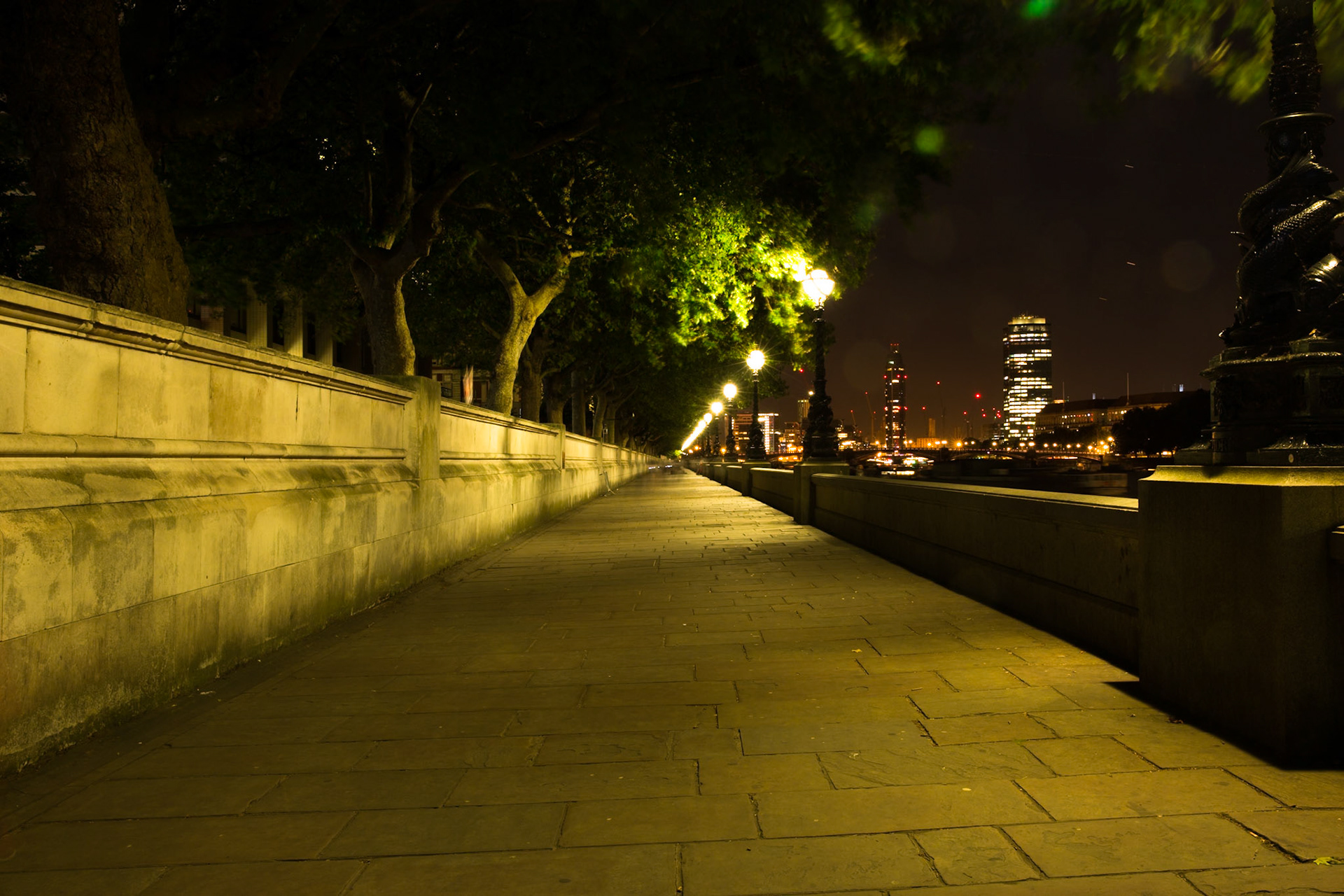 Along the Thames, London