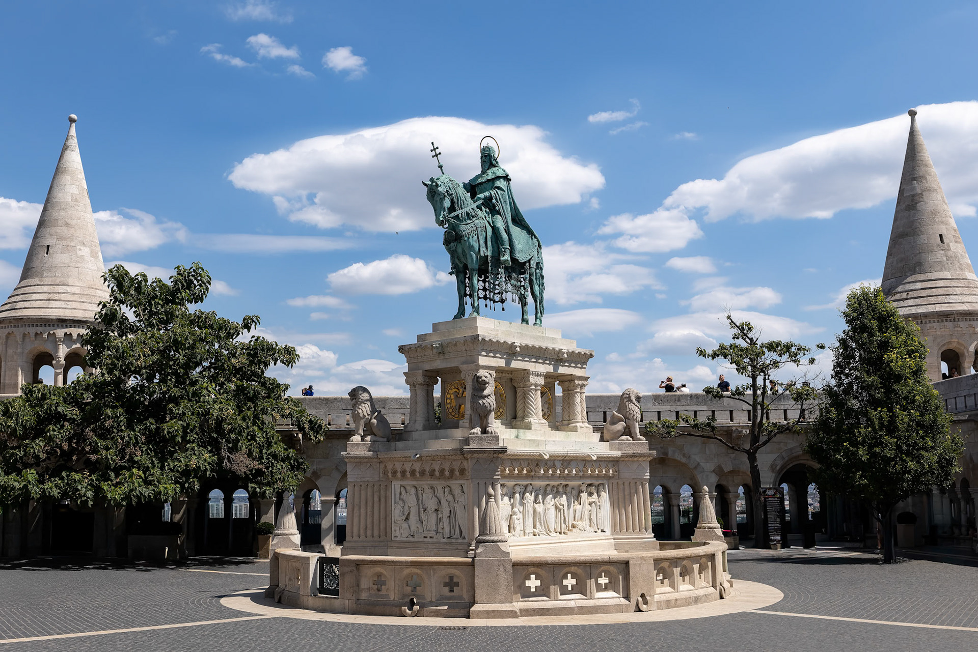 Fisherman's bastion. Budapest, Hungary