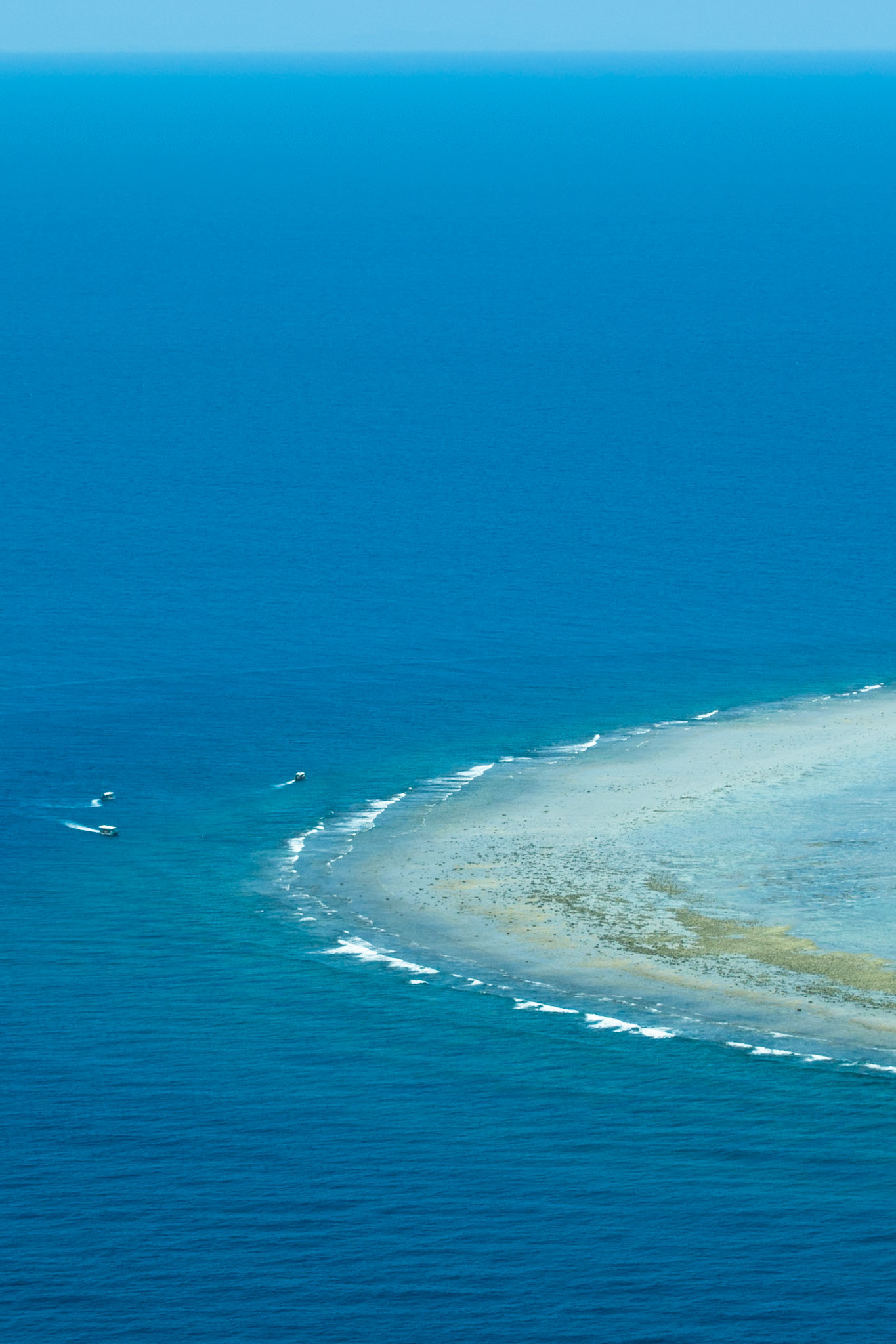 Lady Elliot Island from the air, Queensland, Australia