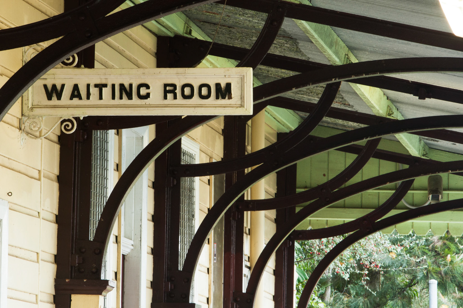 Historic disused station in Toronto on Macquarie lake.