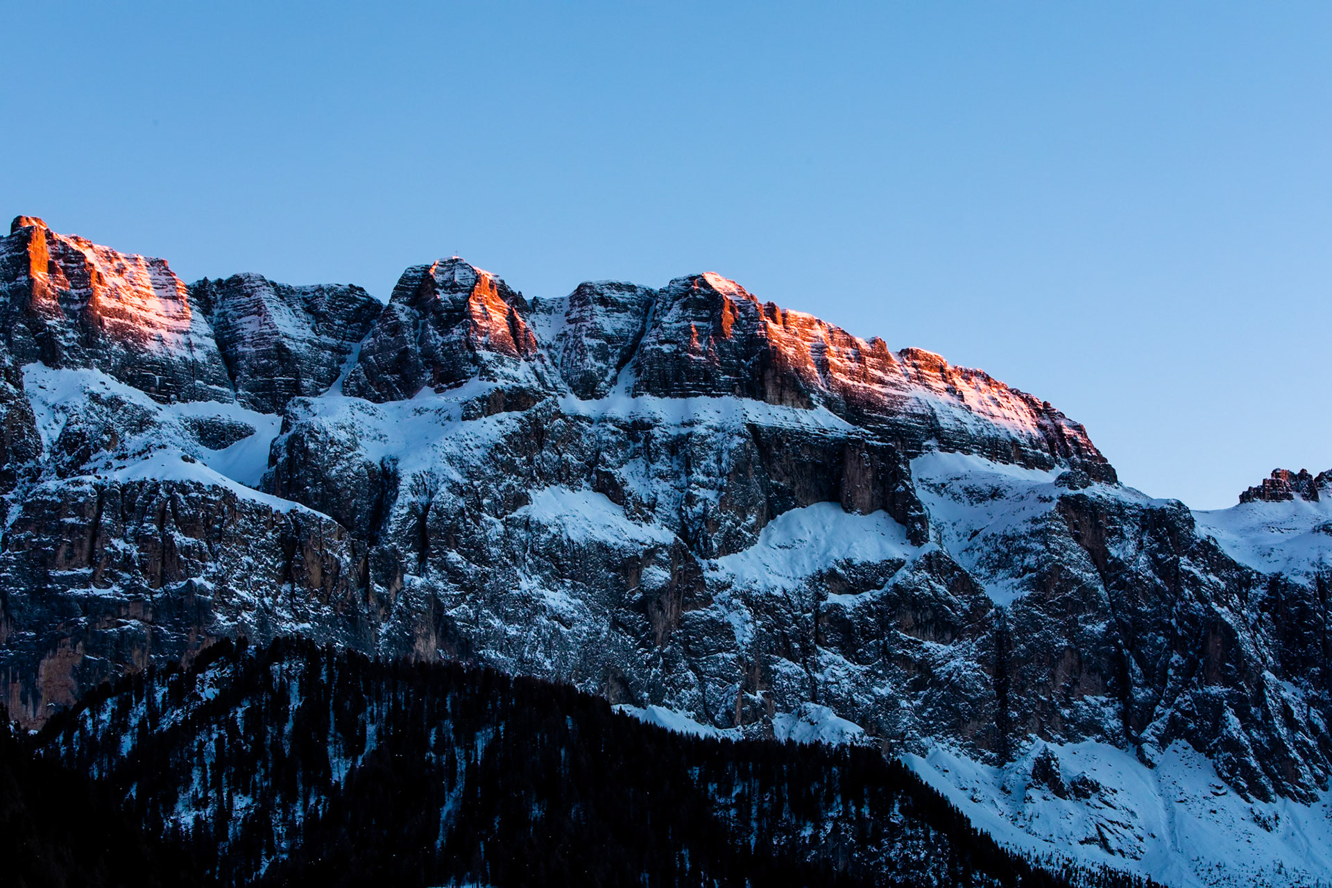 La Selva di val Gardena, Dolomites, Italy