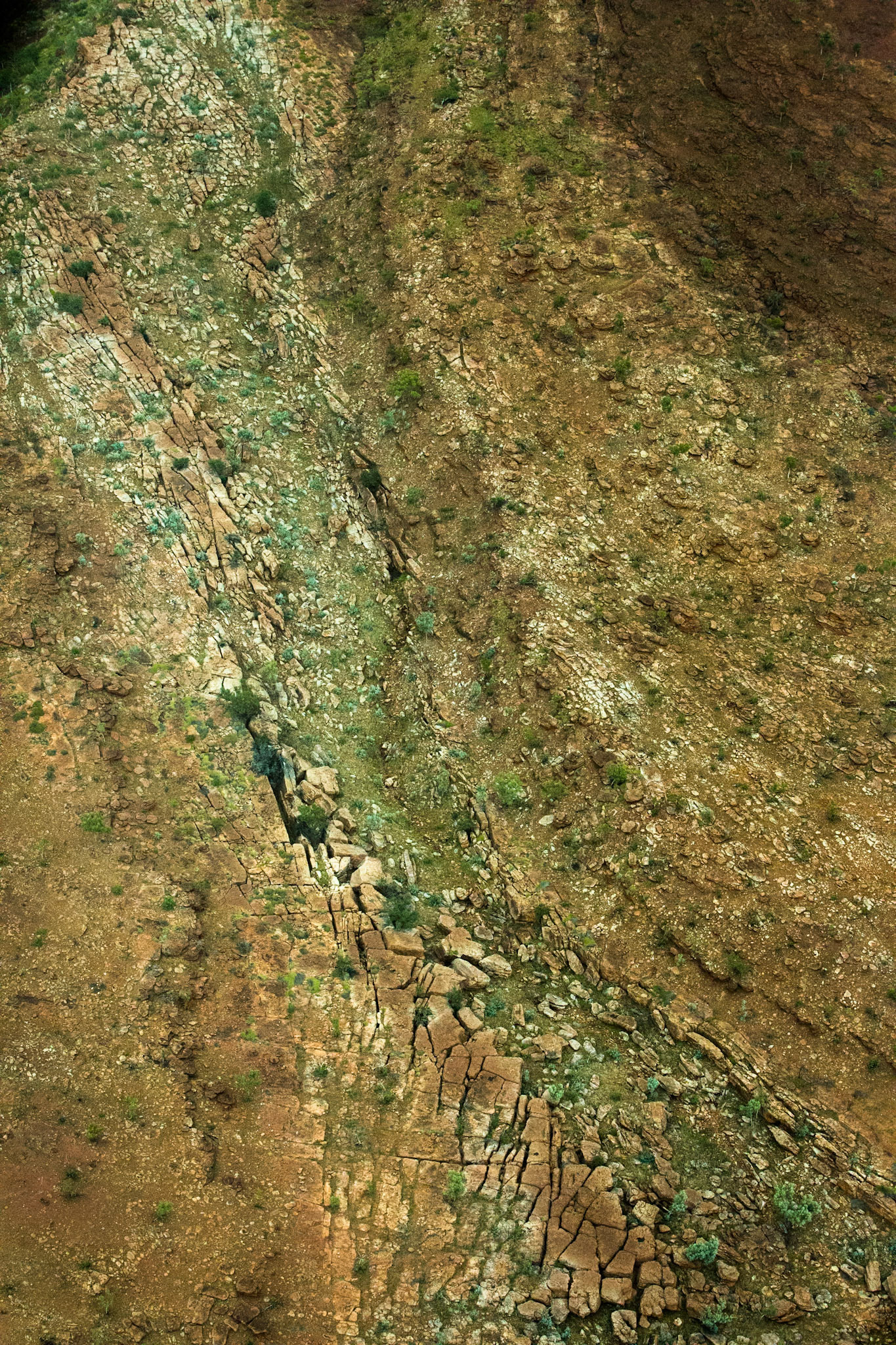 Aerial view, El Questro to the Bungle Bungles, West Australia