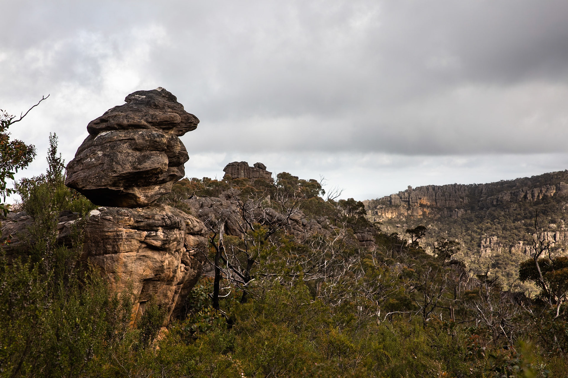 Mt Rosea circuit, Hall's Gap, The Grampians, Victoria