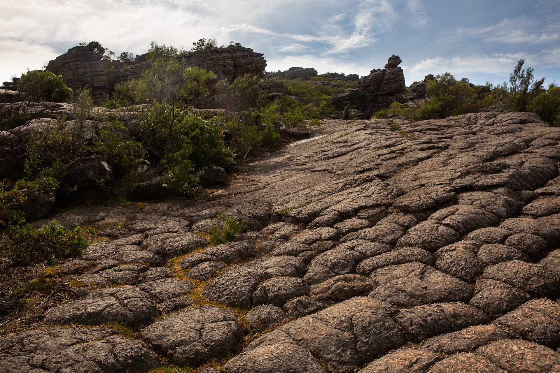 The Pinnacle circuit, Hall's Gap, The Grampians, Victoria