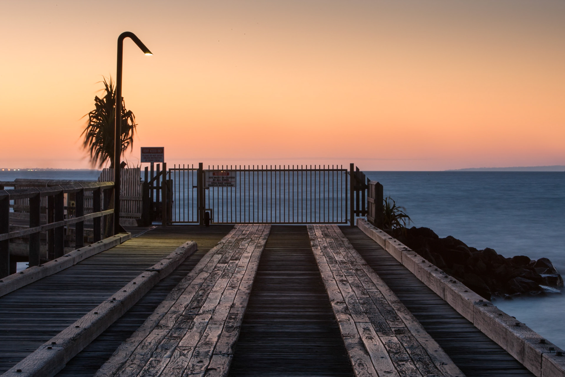 Pier at Kingfisher Bay, Fraser Island, Queensland