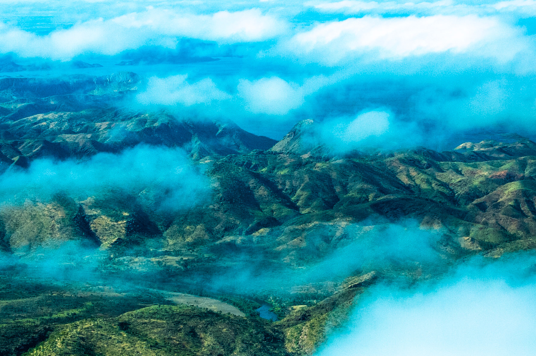 Aerial view, El Questro to the Bungle Bungles, West Australia