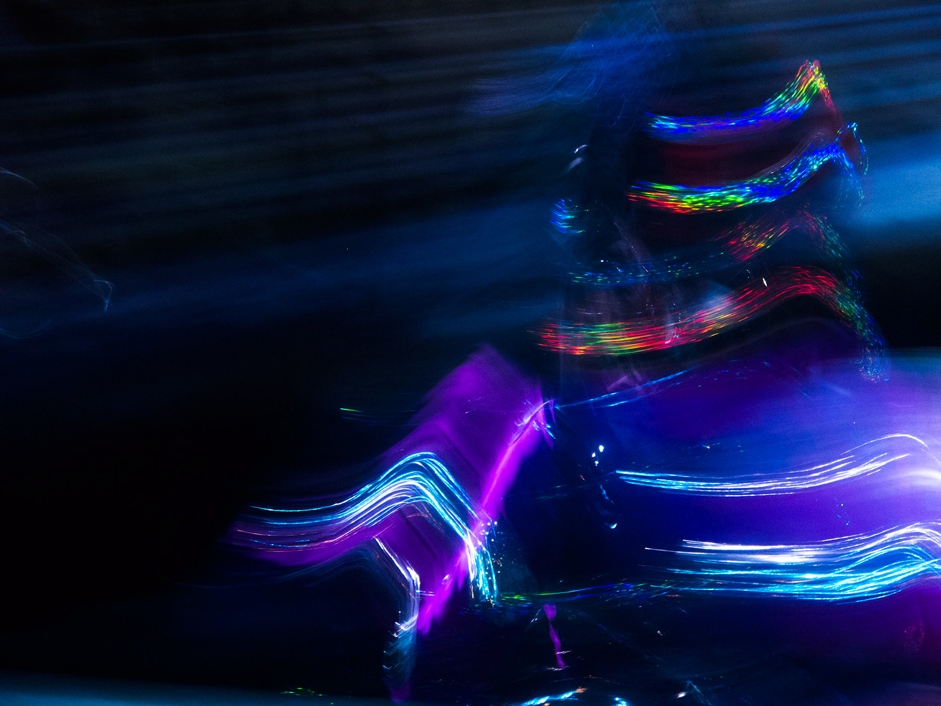 Dancer at interval at an open air performnace of La Traviata at Mrs Macquarie's chair, Sydney.
