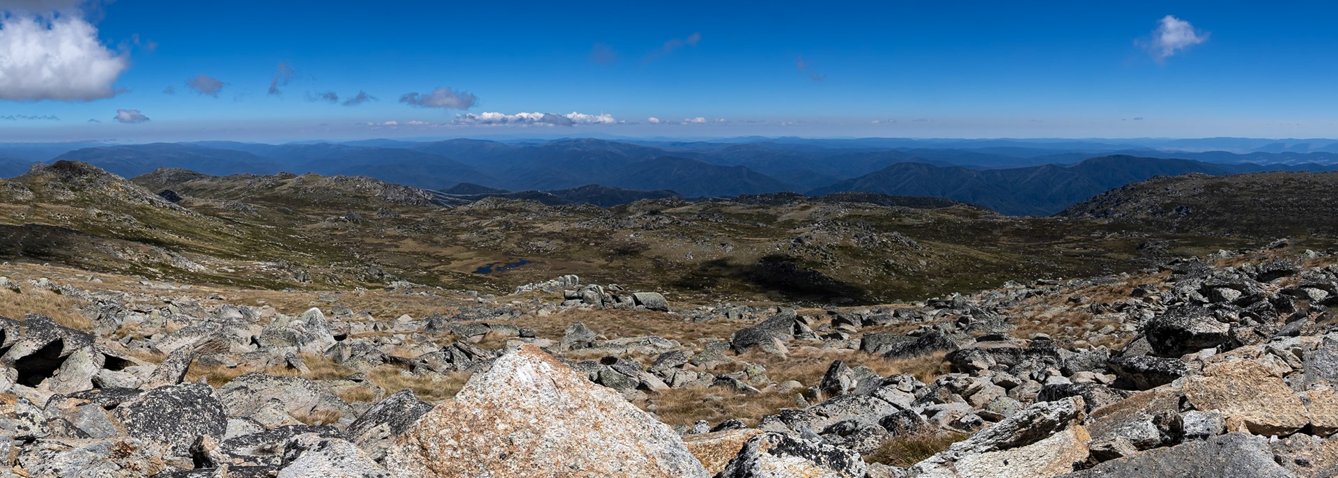 Thredbo to Kosciuszko Summit, Snowy Mountains Mountains, New South Wales, Australia