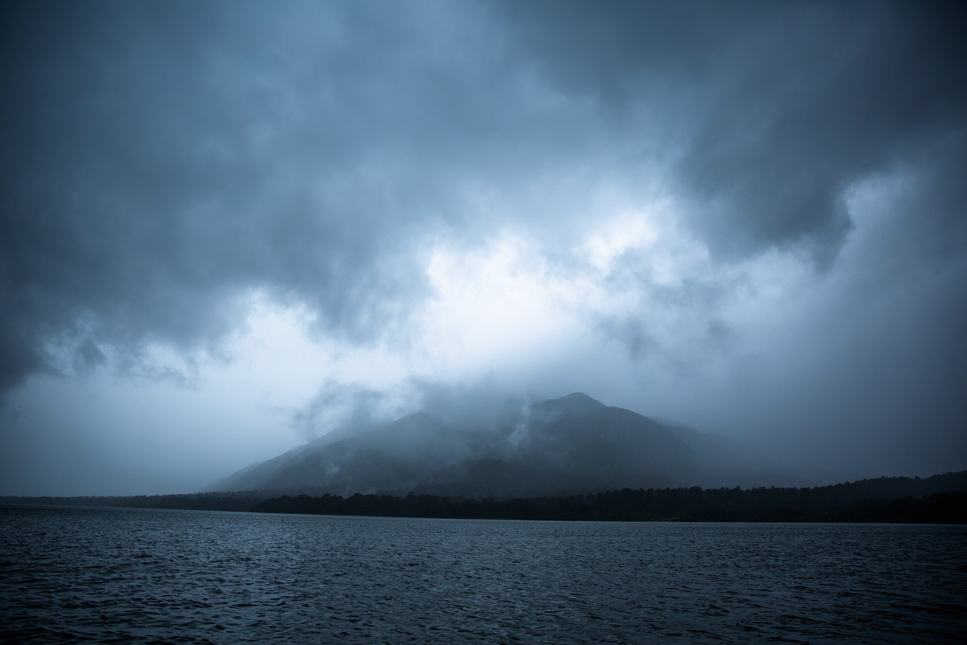 Hollyford Track, Lake McKerrow, New Zealand