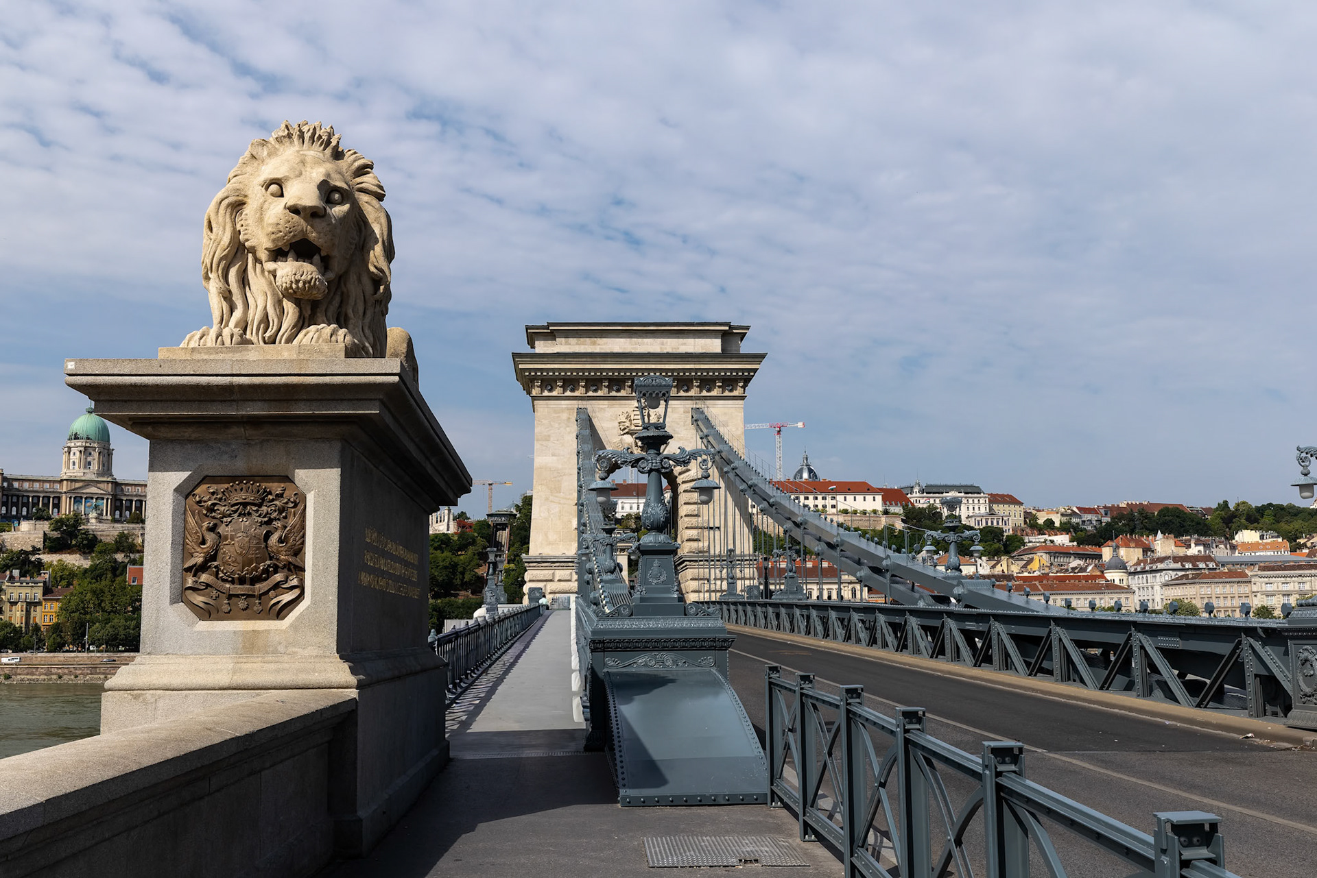 Széchenyi  Chain Bridge, Budapest, Hungary