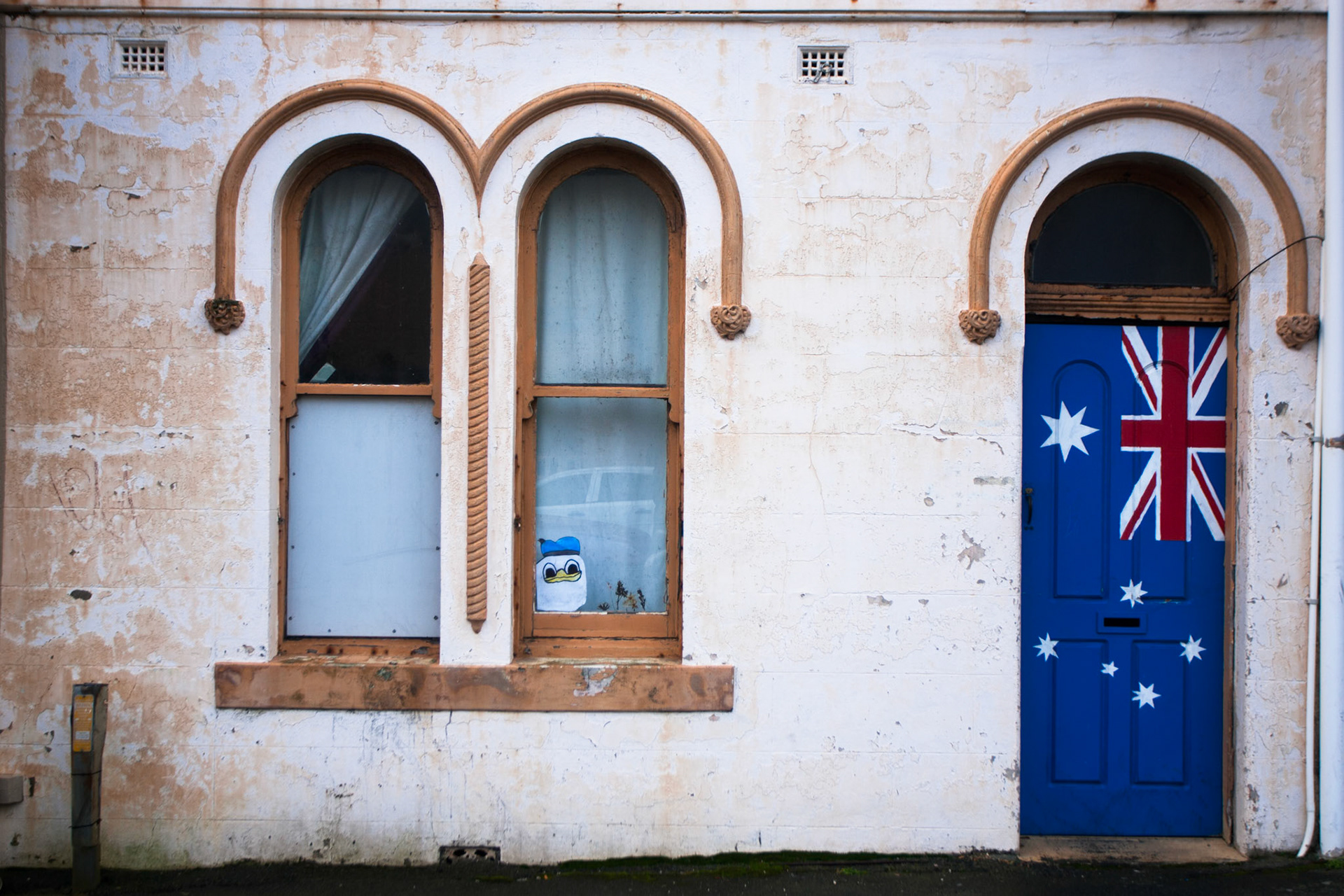 House and shop fronts, Scott street, Newcastle