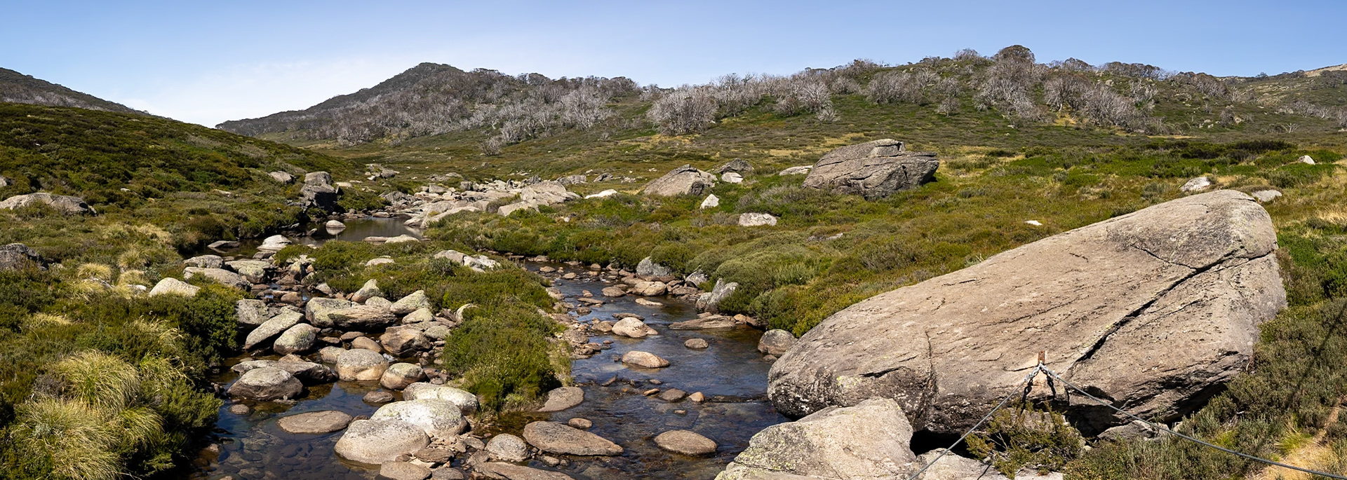 Guthega to Charlotte's Pass, Snowies Alpine Trail, Snowy Mountains, New South Wales, Australia