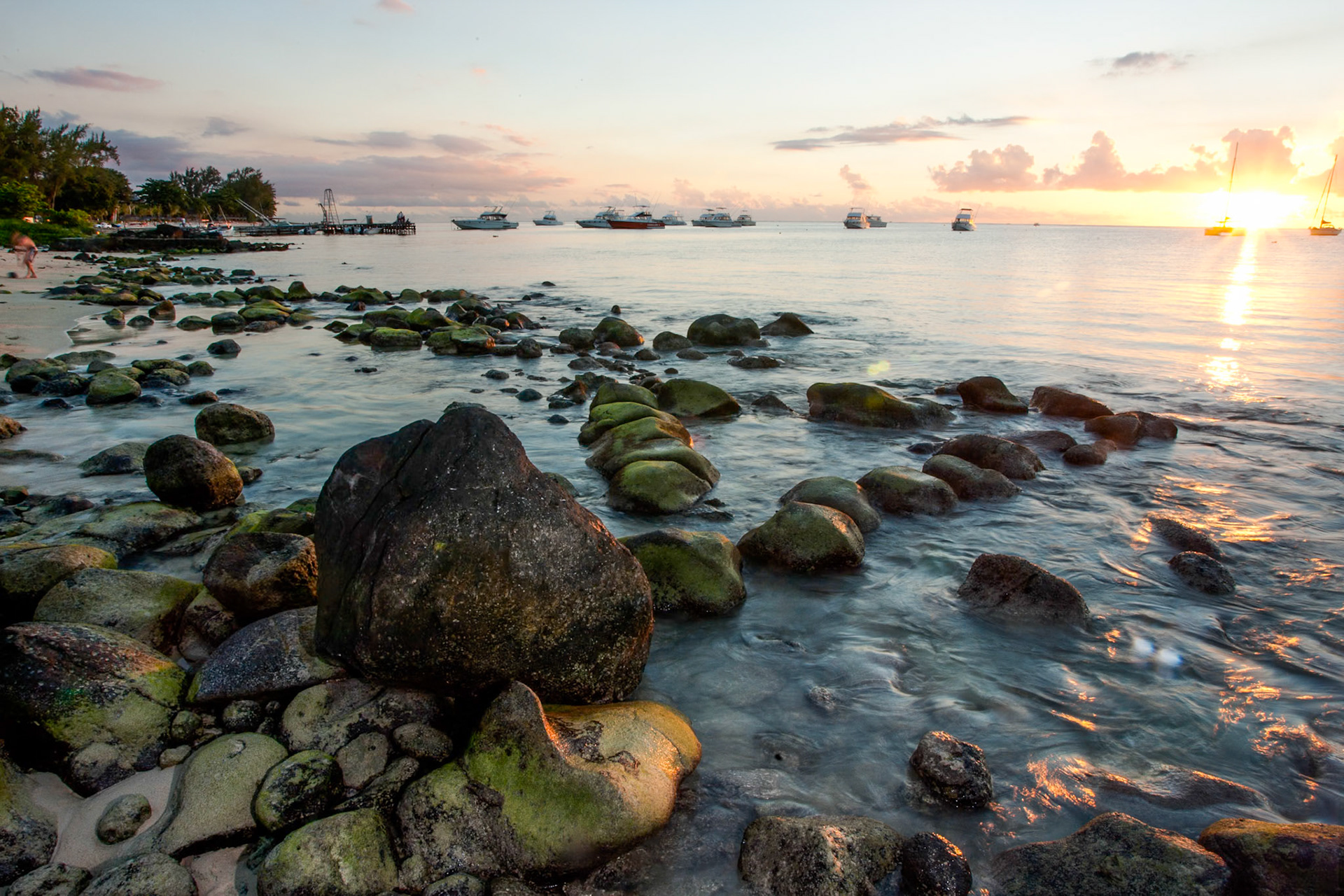Photographs taken at Troux aux Biches in Mauritius, on our stop over from Johannesburg on immigration to Sydney