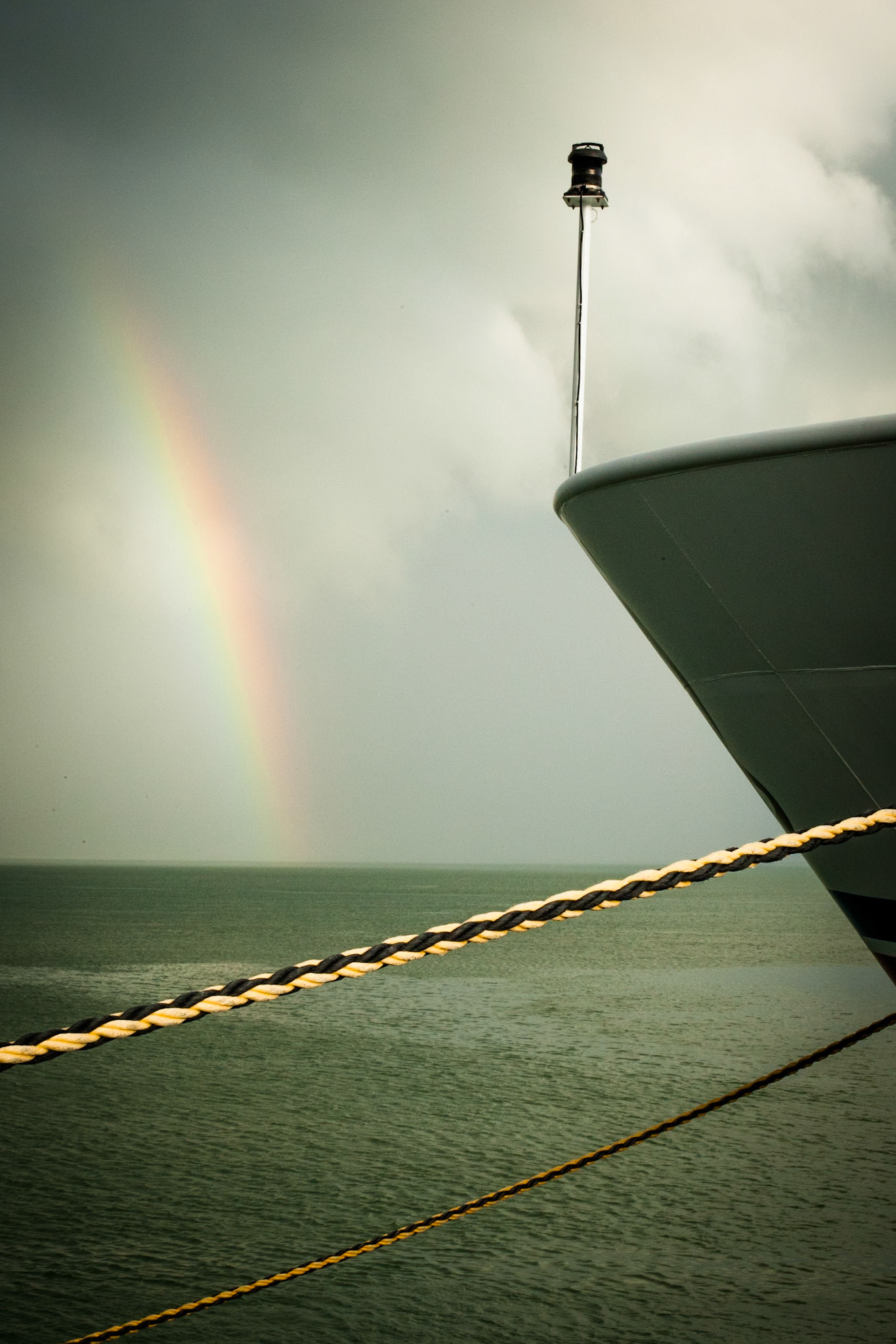 Rainbow and storm, Darwin, Northern Territory