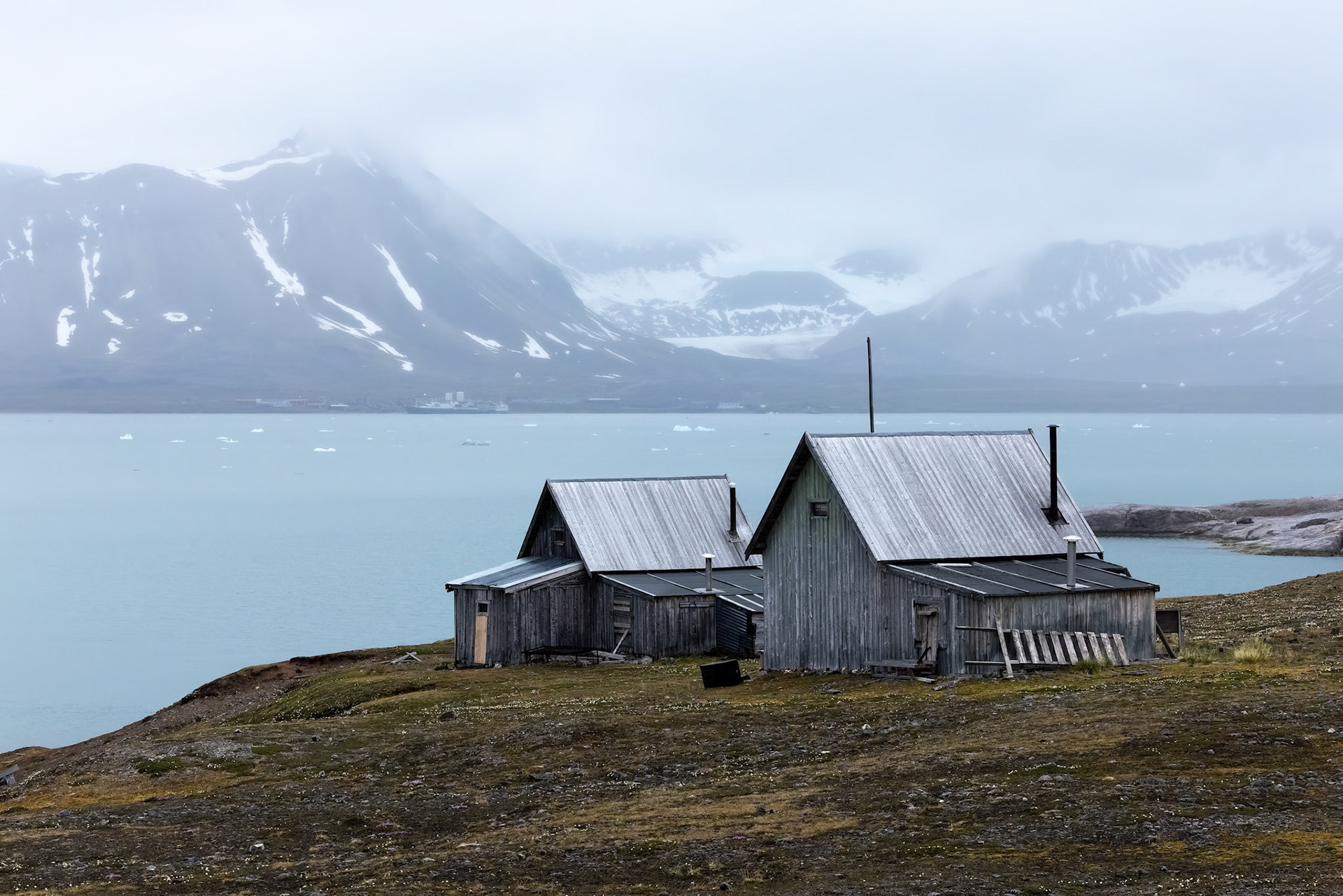 Landscape, Nylondon, Svalbard, Norway