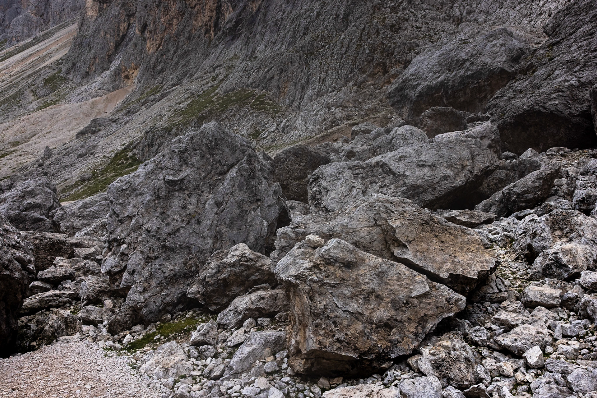 Passo Sella, Sassolungo, Selva di Val Gardena, Dolomites, South Tyrol, Italy