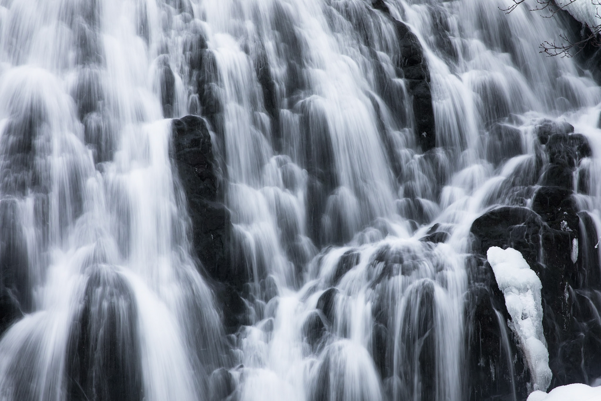 Oshinkoshin waterfall, Hokkaido, Japan