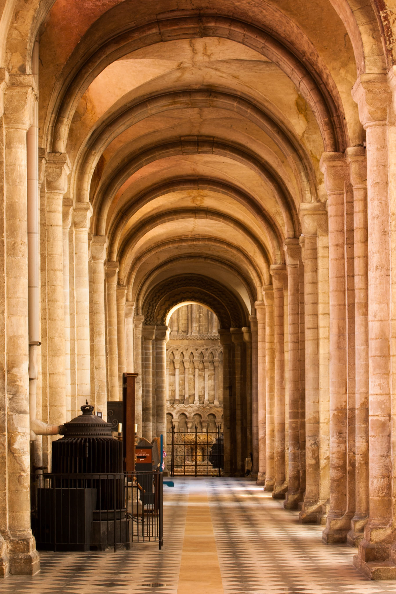 Interior aechway Ely Cathedral, Cambridgeshire