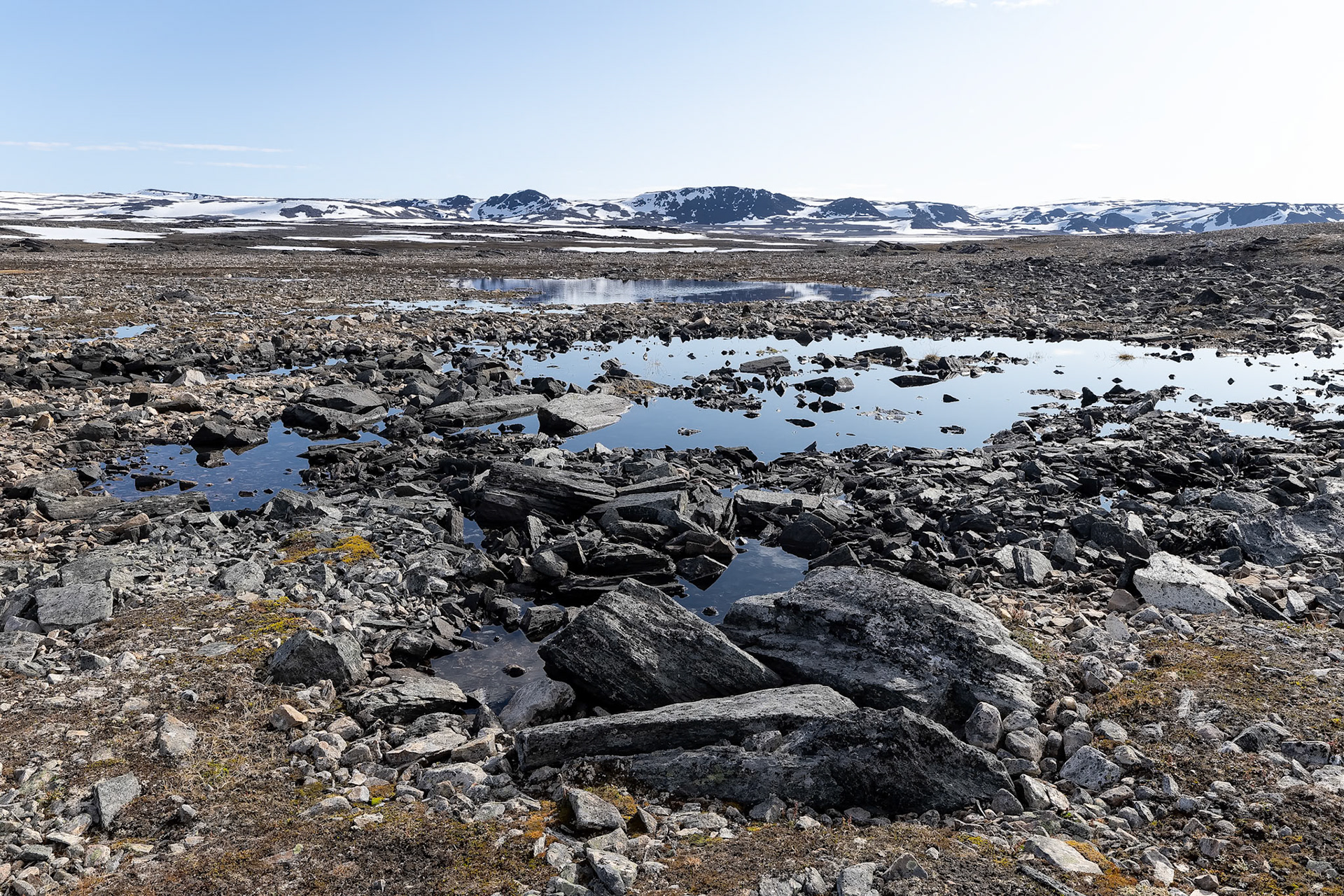 Landscape, Osteroyare, Svalbard, Norway