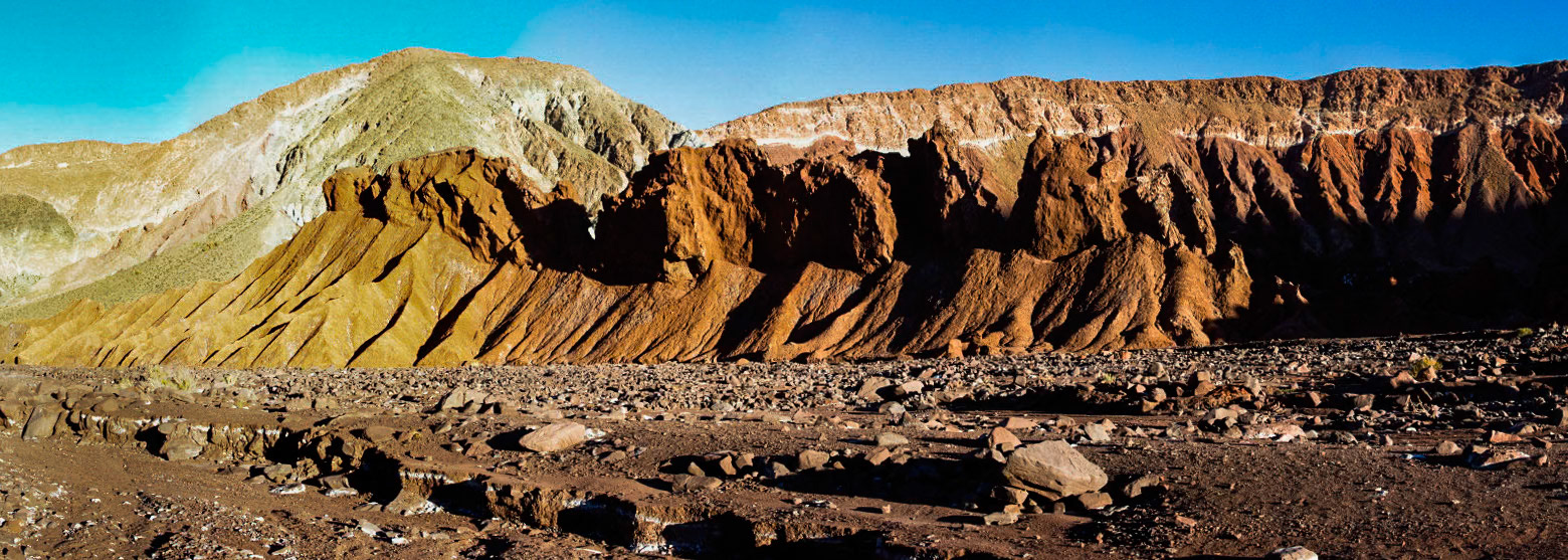 Rainbow valley, Atacama, Chile