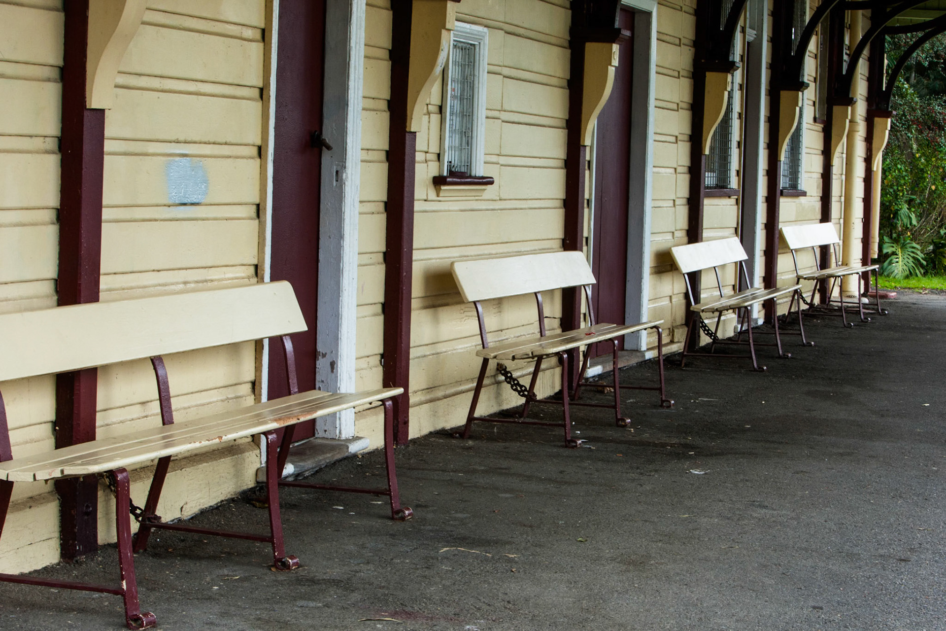 Historic disused station in Toronto on Macquarie lake.