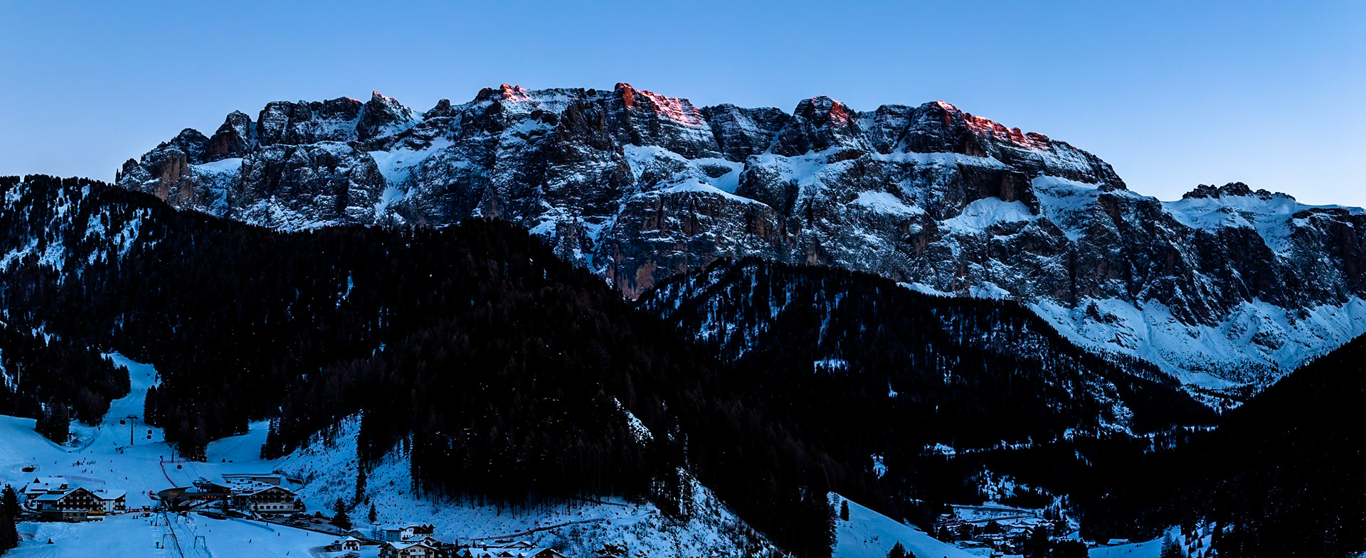La Selva di val Gardena, Dolomites, Italy