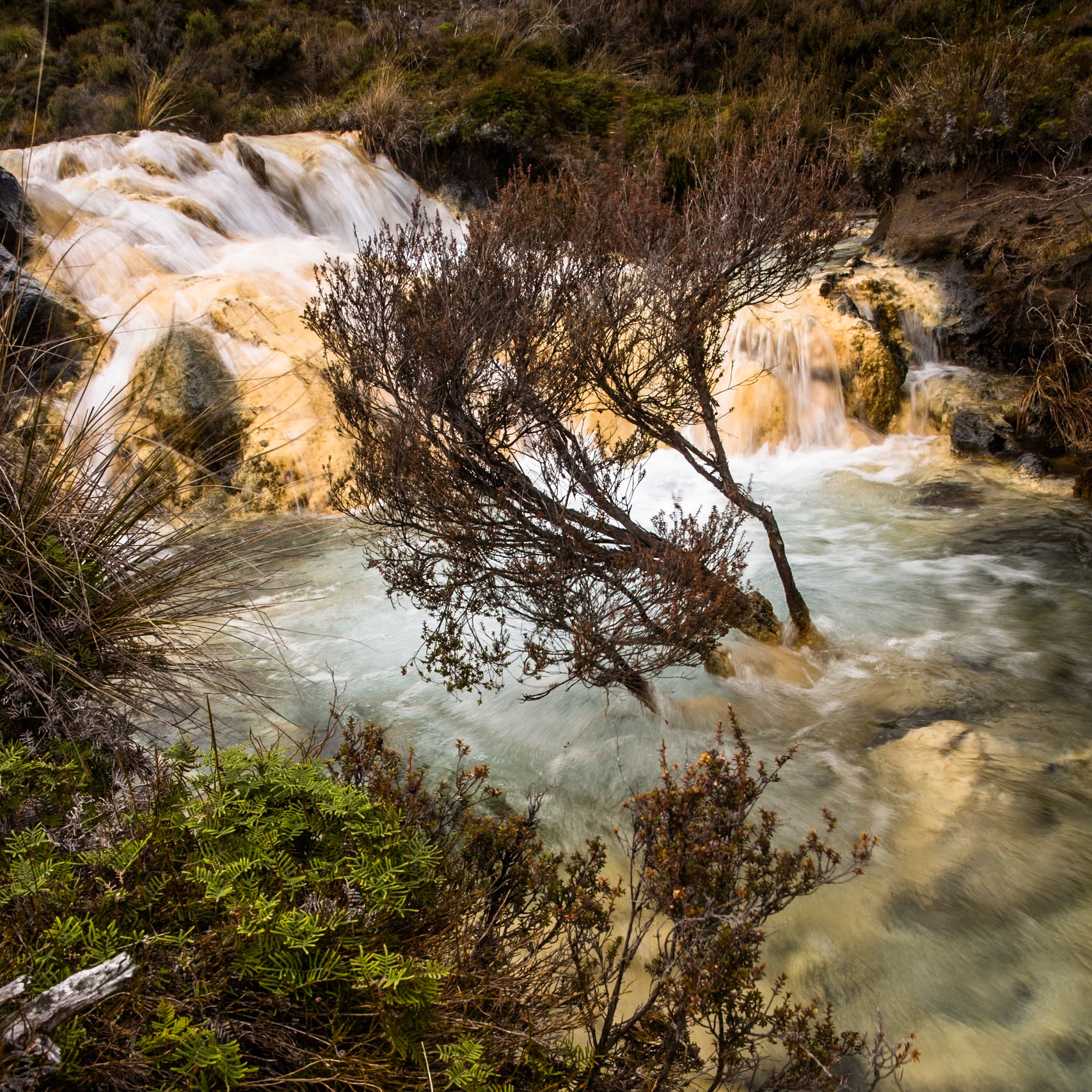 Silica rapids, Tongariro, New Zealand