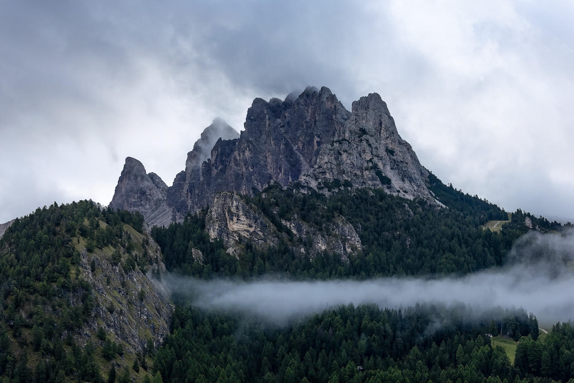 La Selva di Val Gardena, Dolomites, Italy