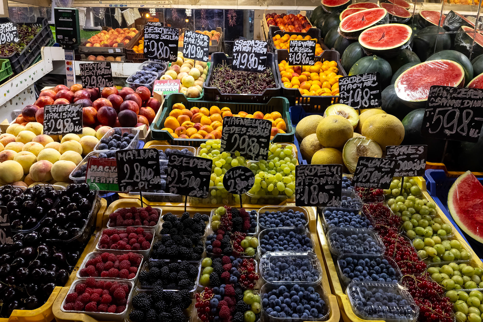 Central Market Hall, Budapest, Hungary