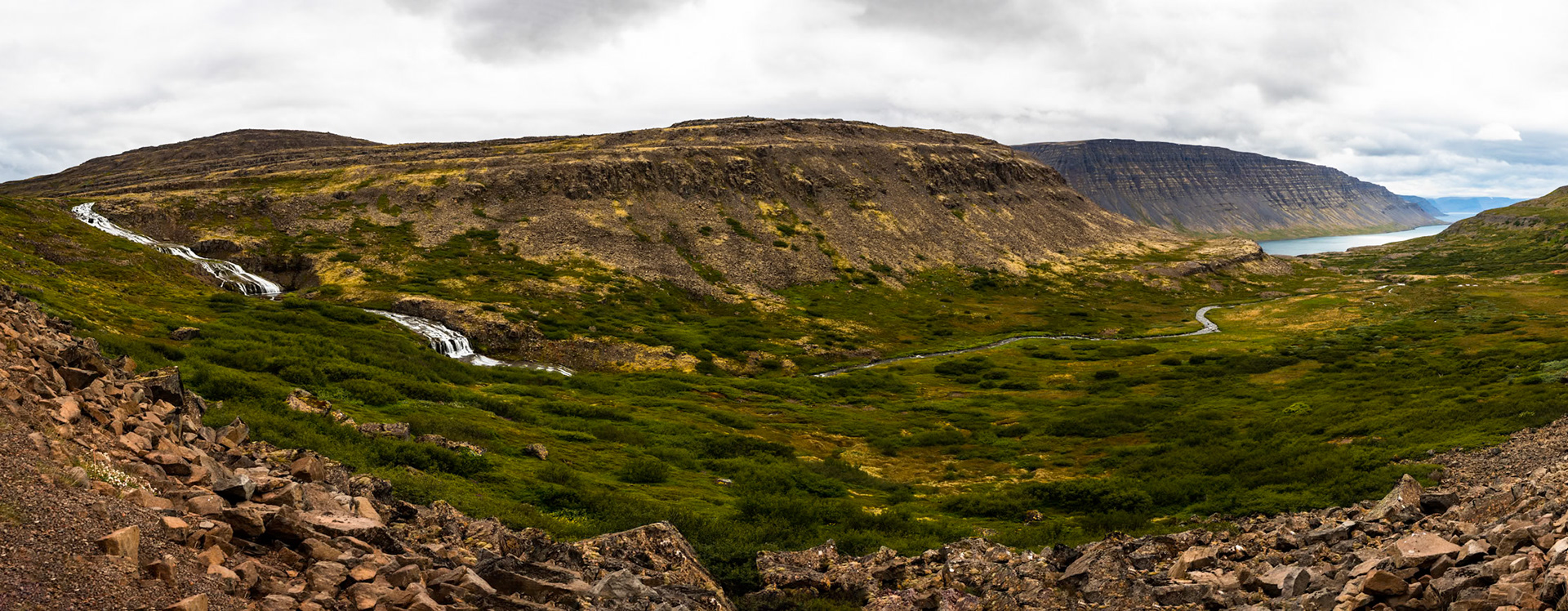 Near Dynjandi waterfall, Westfjords, Iceland