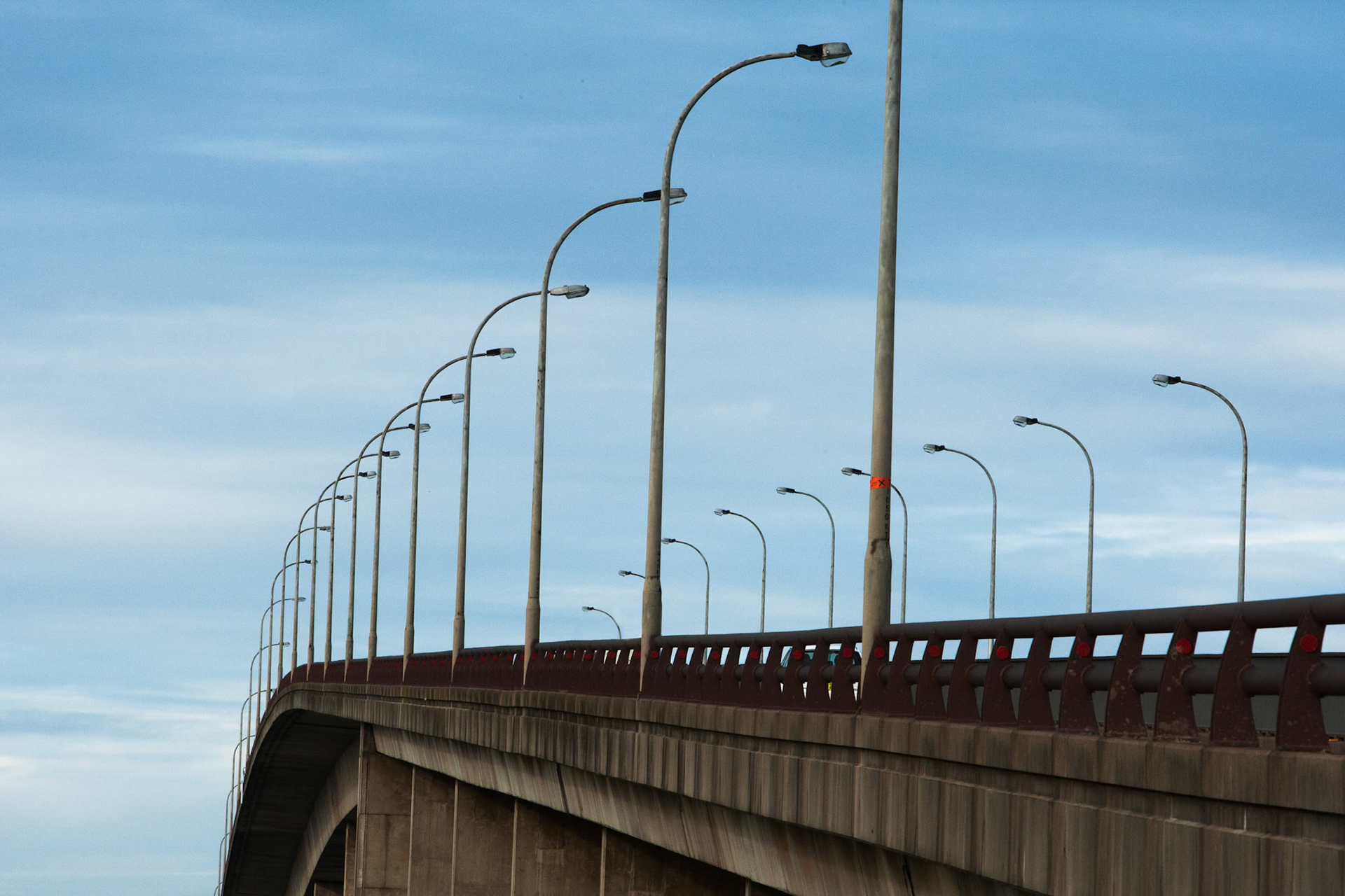 Tourle street bridge leading from Newcastle to Stockton.