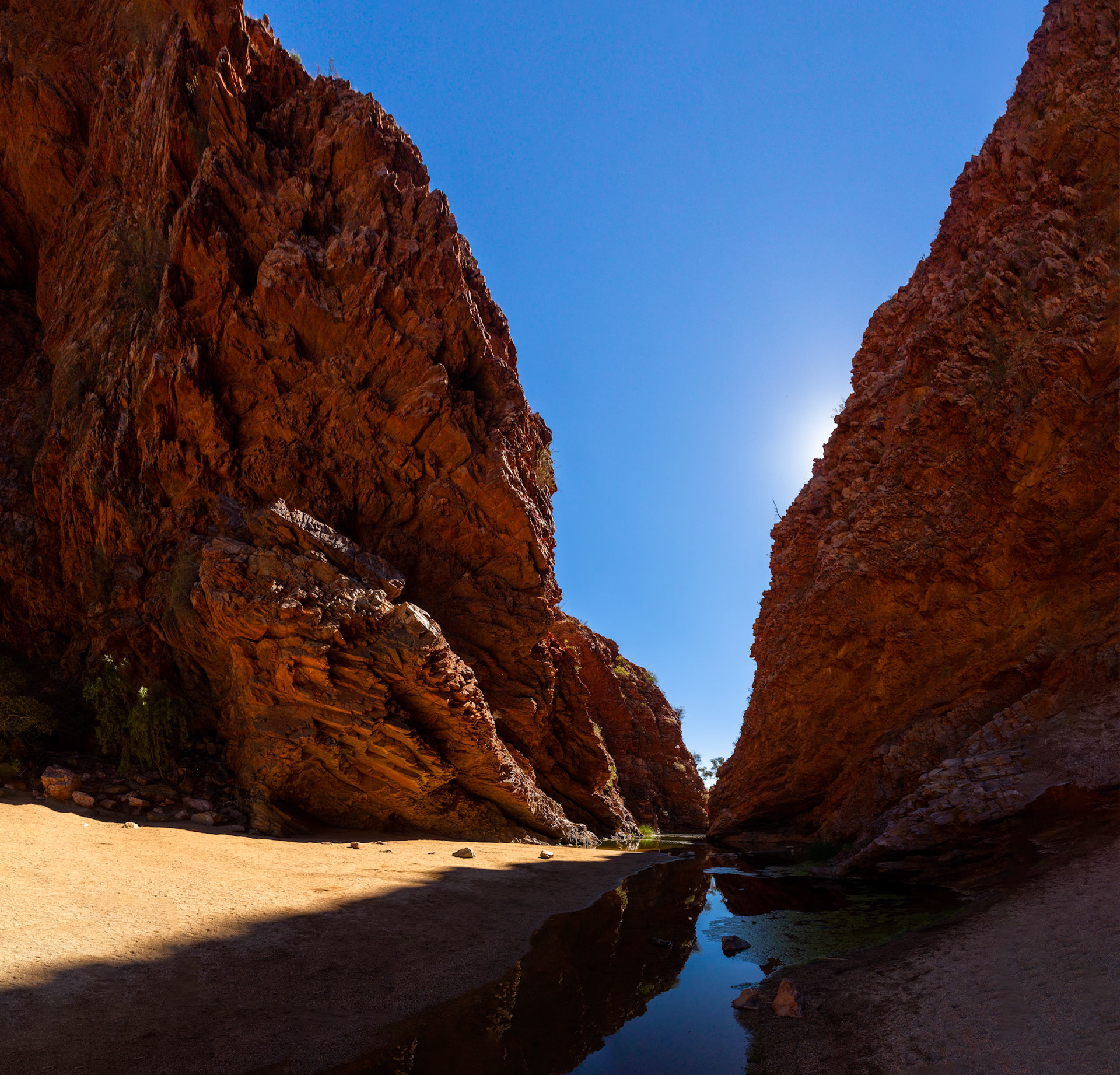 Nick's Camp to Simpson's Gap, Standley Chasm and lookout, Larapinta Trail, Northern Territory, Australia