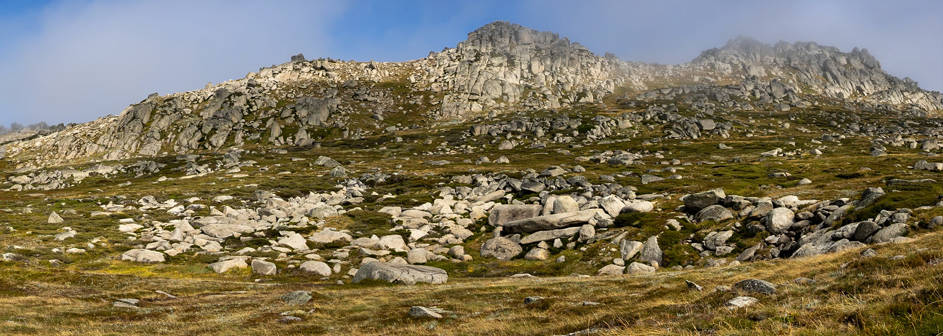 Thredbo to Kosciuszko Summit, Snowy Mountains Mountains, New South Wales, Australia