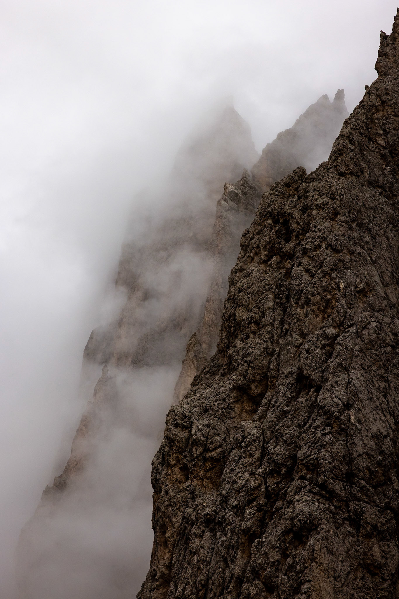 Passo Sella, Sassolungo, Selva di Val Gardena, Dolomites, South Tyrol, Italy