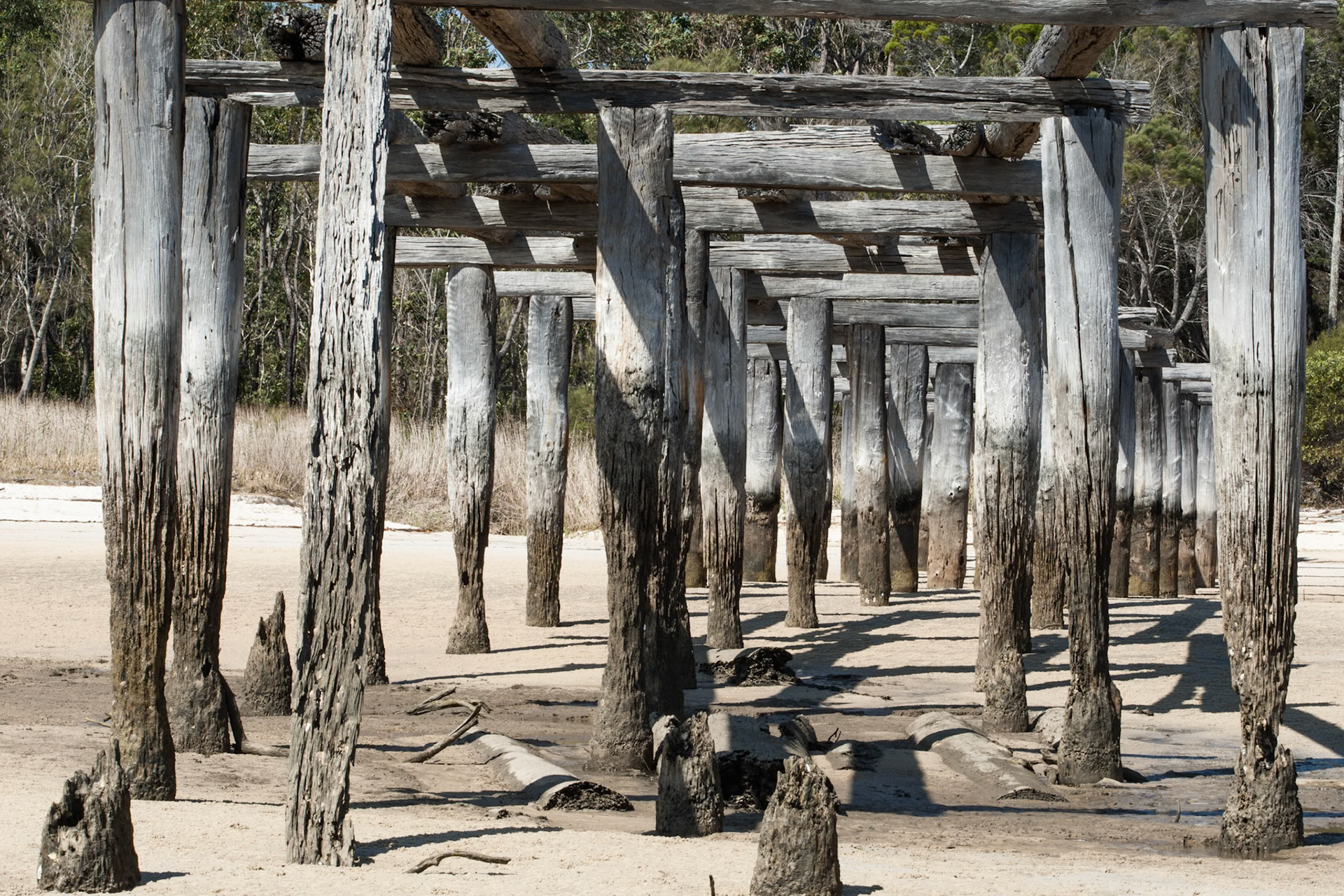 Mckenzie's Pier, Kingfisher Bay, Fraser Island, Queensland