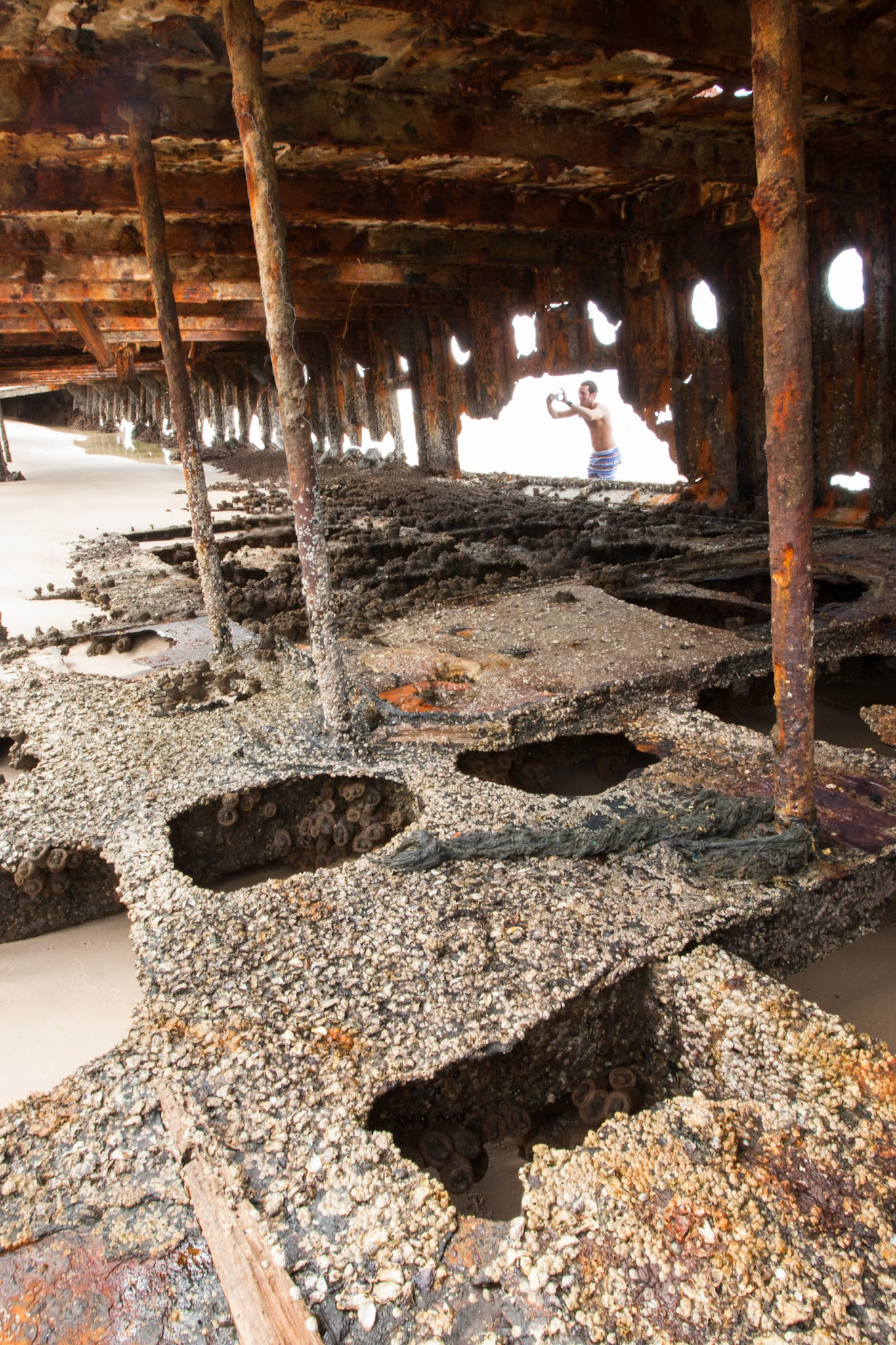 Maheno wreck, Fraser Island, Queensland