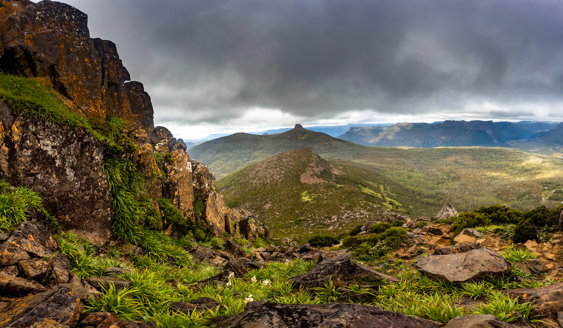 Pelion to Kia Ora, The Overland Track, Cradle Mountain- Lake St Clair National Park, Tasmania.