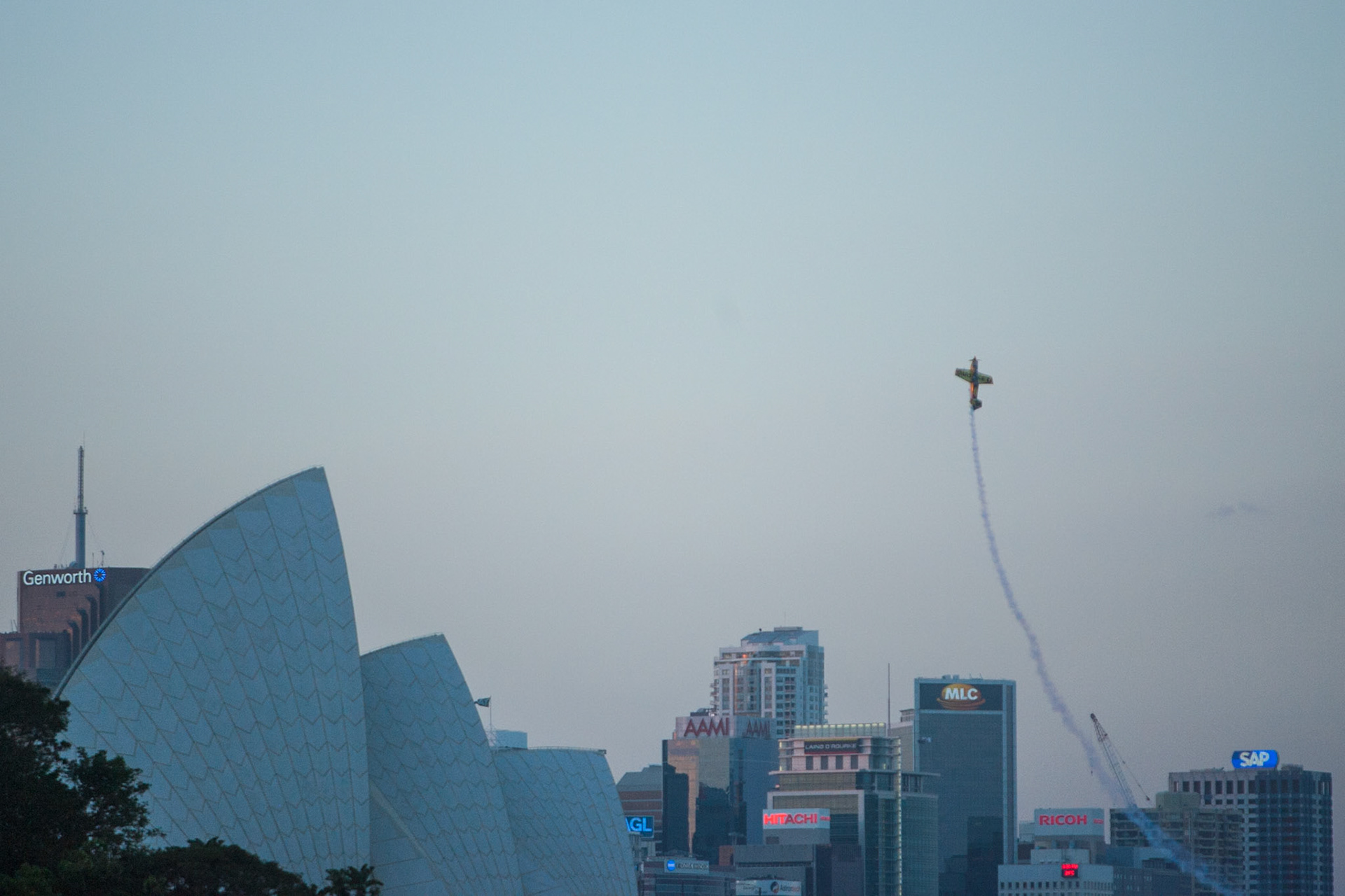 New year's eve Aerobatic display, Sydney 2012
