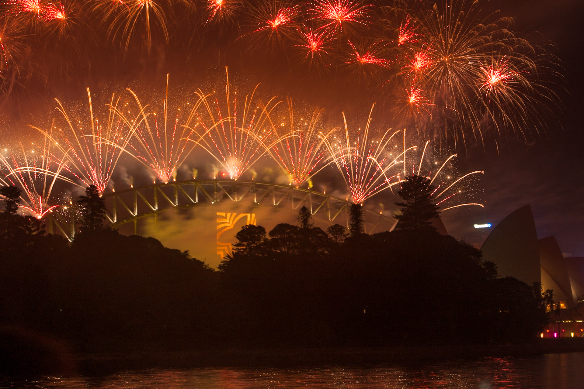 Fireworks, New Year's eve 2012, Sydney