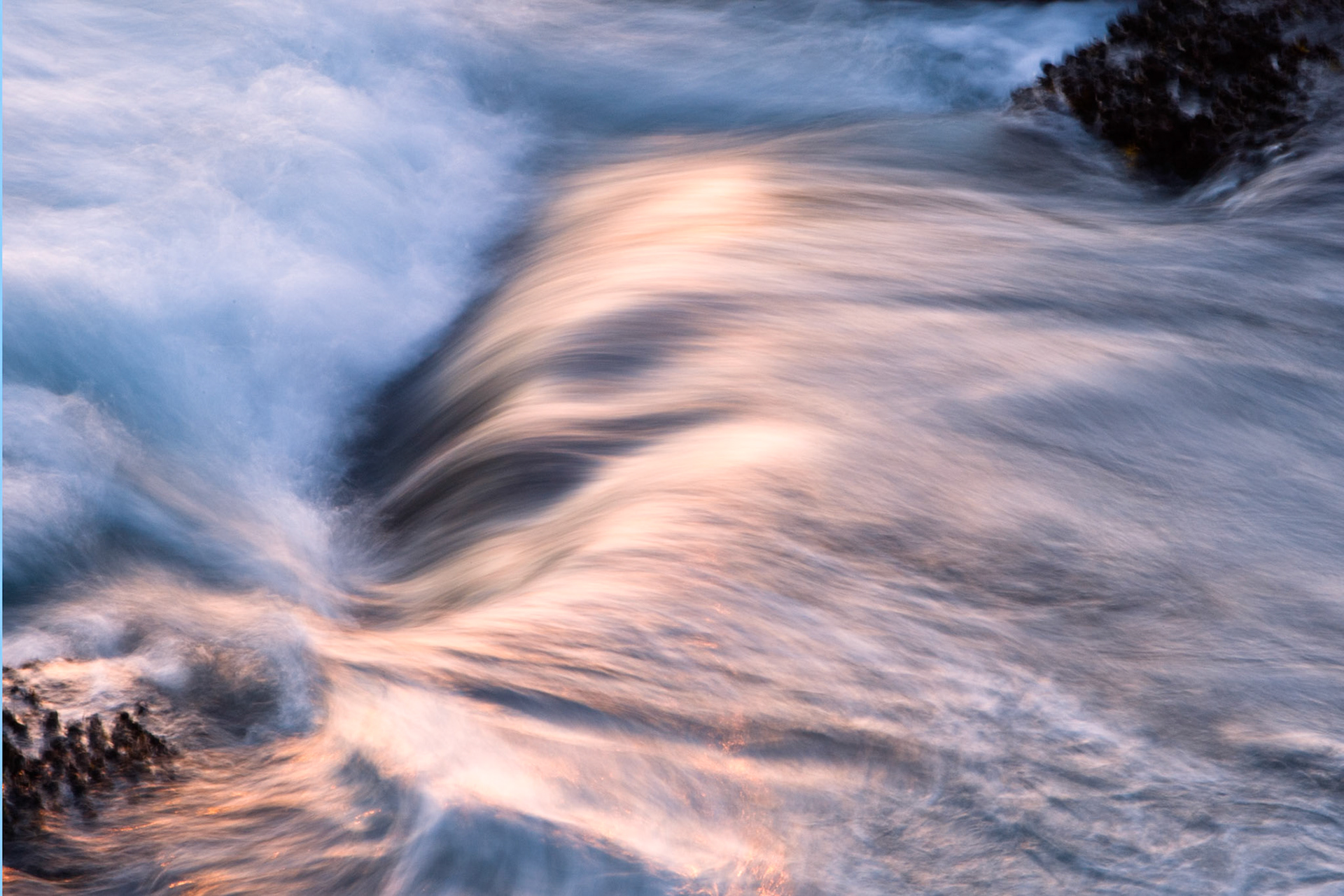 Surf patterns, Bondi, Sydney, NSW.