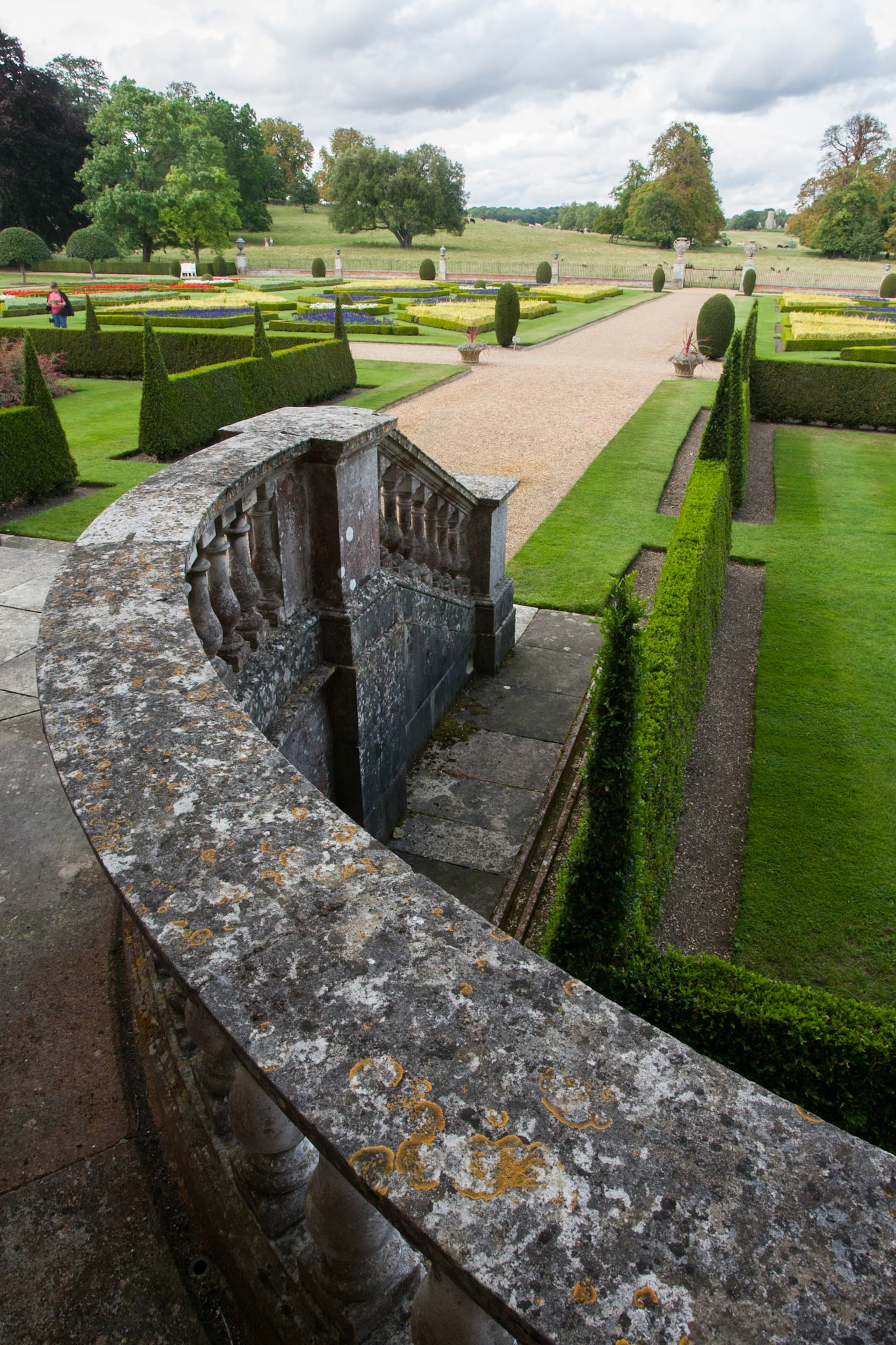 Formal gardens, Wimpole Hall, Cambridgeshire
