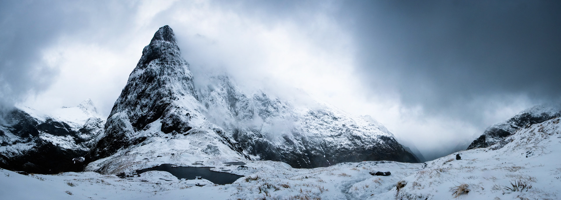 Mackinnon Pass, Milford Track, Fiordland National Park, New Zealand