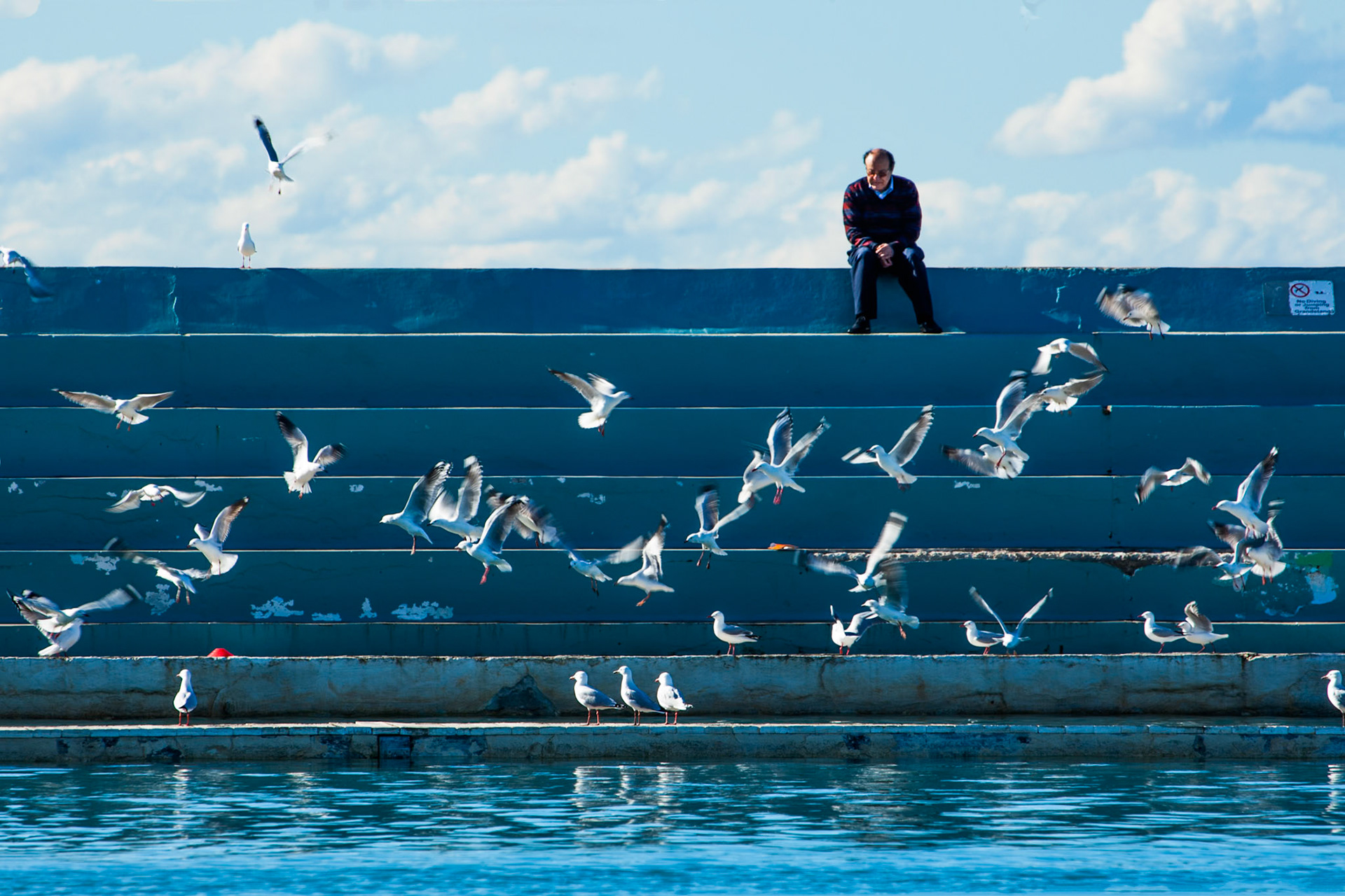 Ocean baths, Newcastle, Australia