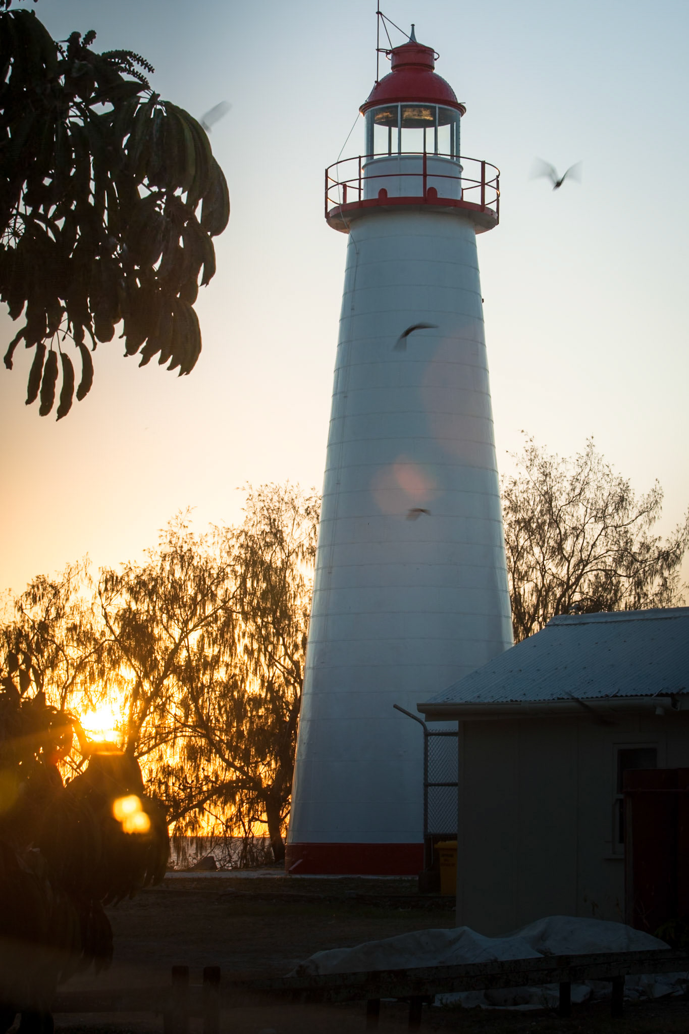 Lighthouse, Lady Elliot Island, Queensland, Australia