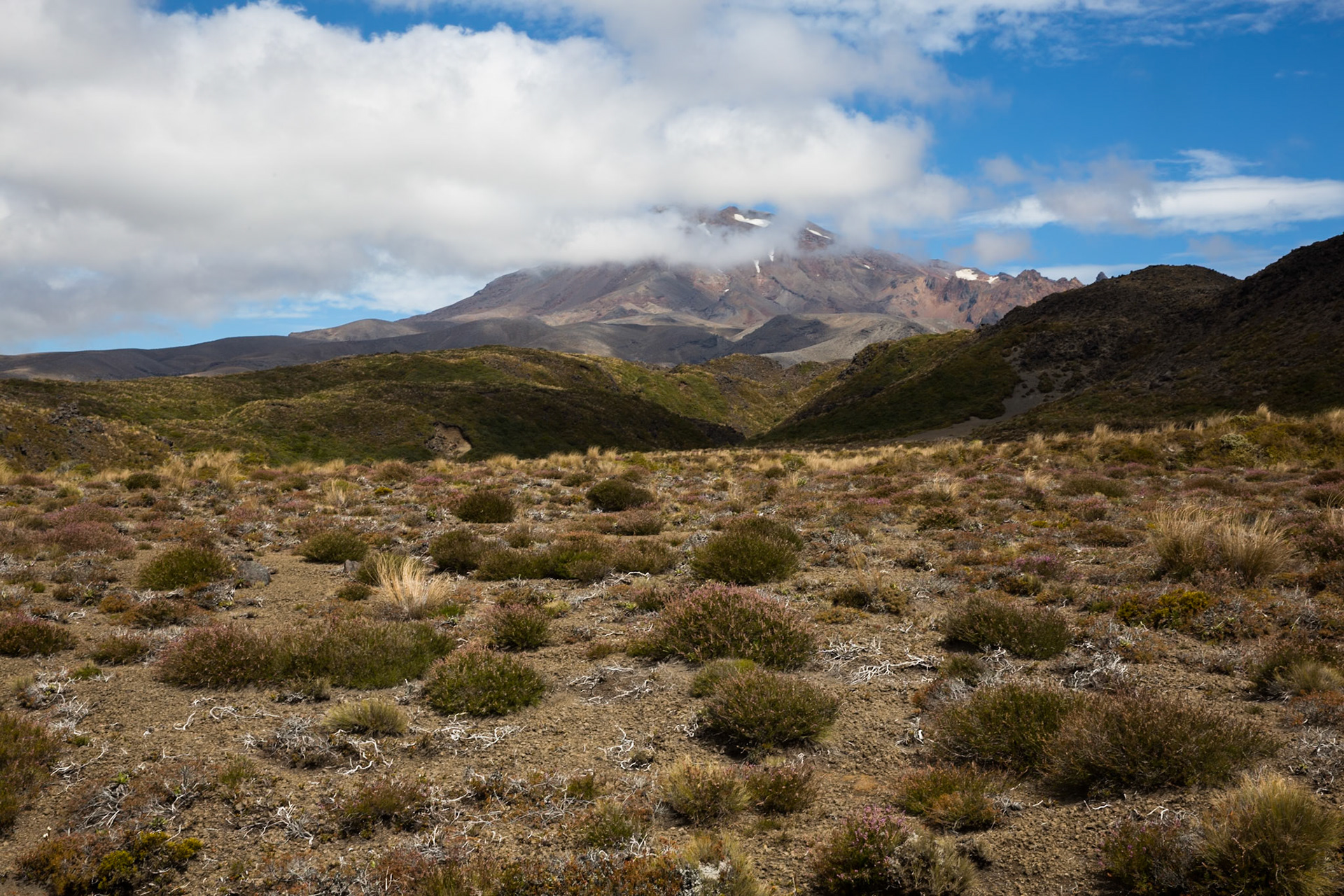 Waihohonu to Whakapapa village, Tongariro, New Zealand